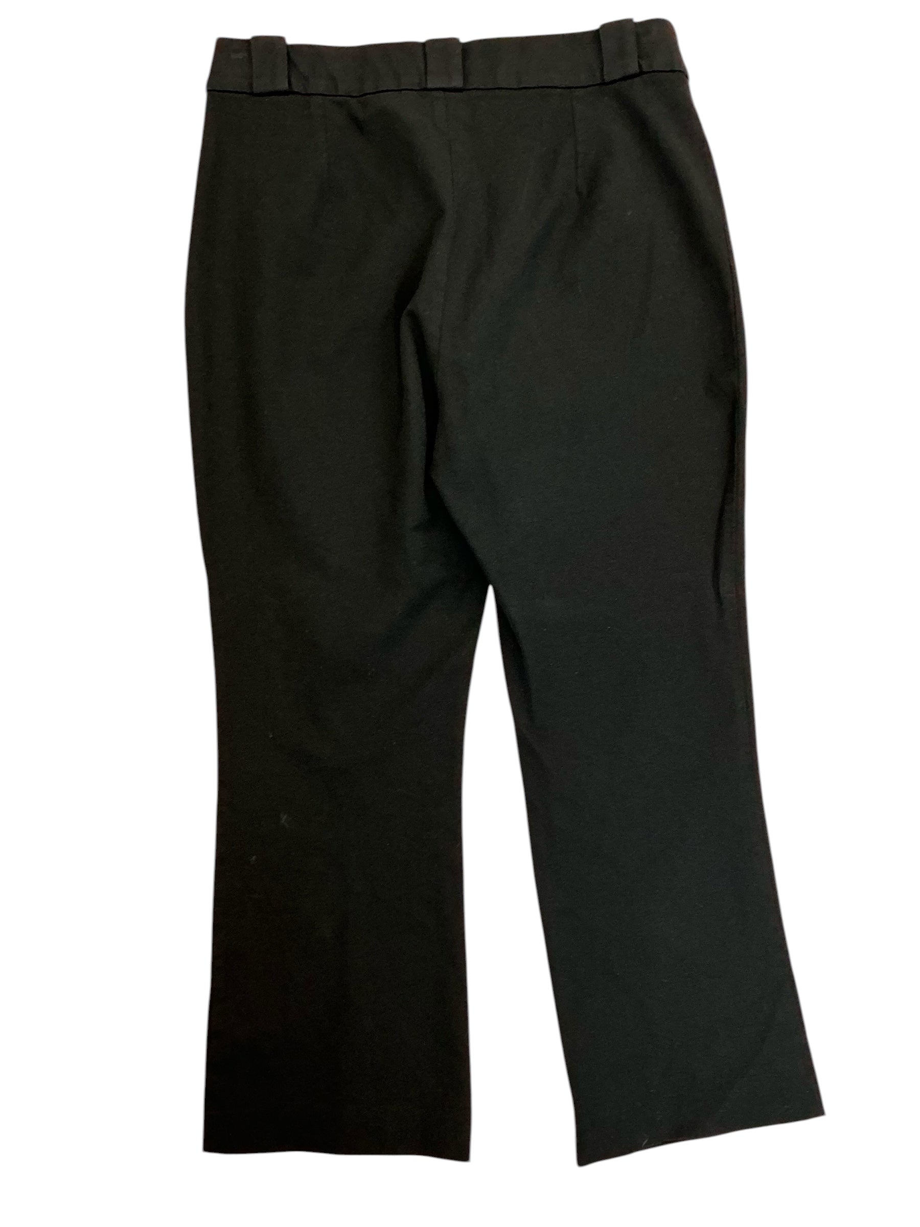 Lilly Pulitzer Parrish Crop Flare Pants Noir Black - Size 14