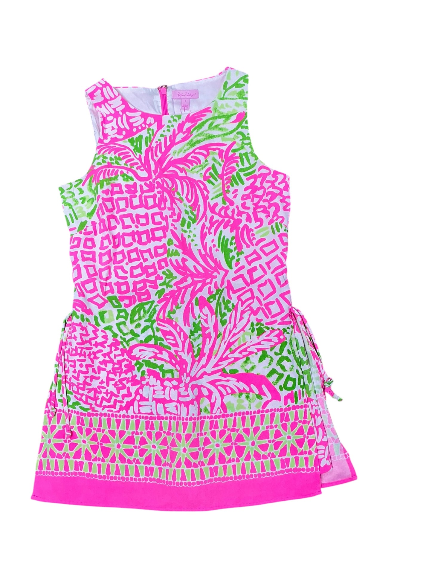 Lilly Pulitzer Donna Romper - Pink Sunset Home Slice Engineered - Size 0
