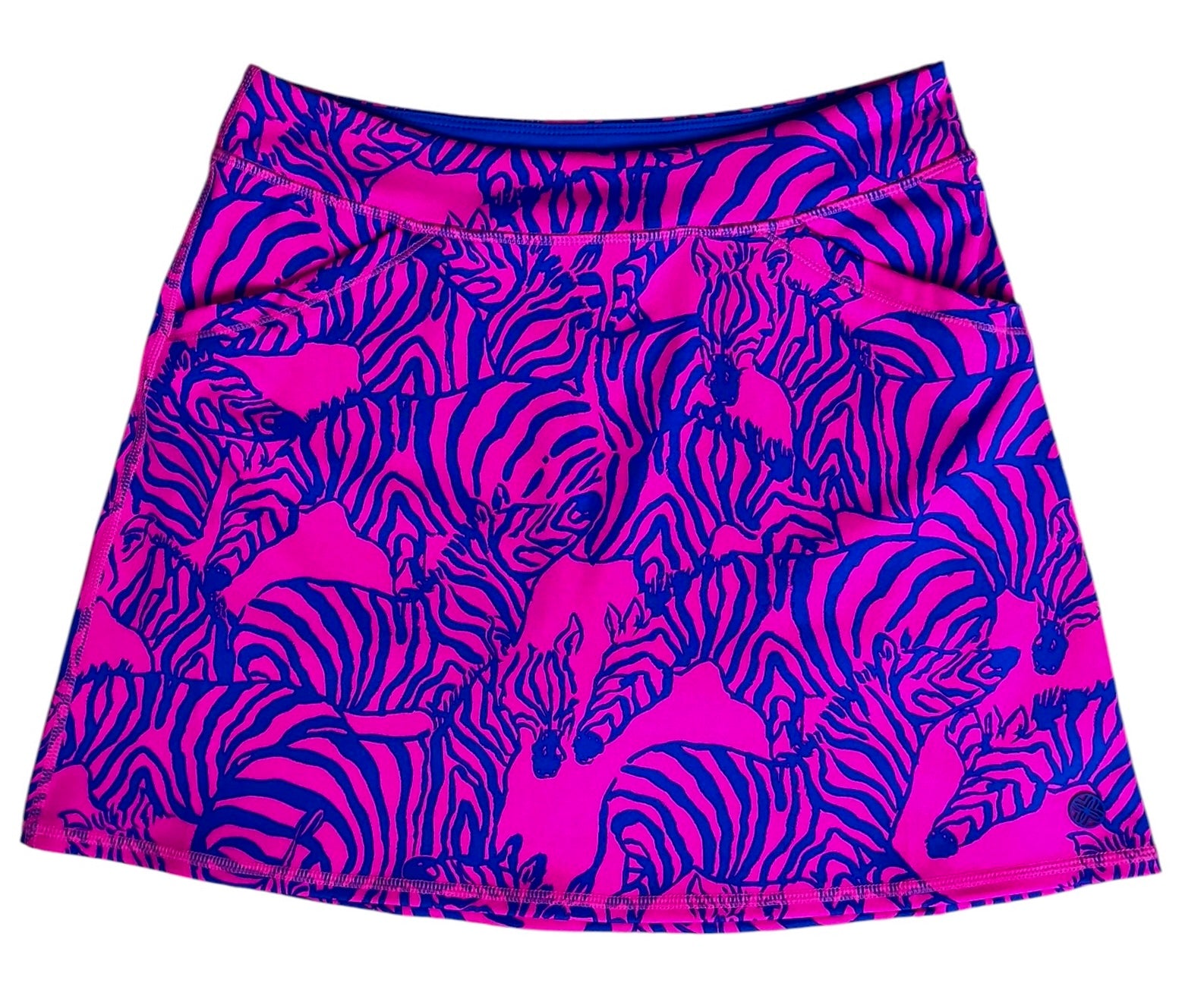 Lilly Pulitzer NWT Girls Mini Maryana Skort UPF 50+ Passion Fruit Pink Wild Nights - Size XL (12-14)