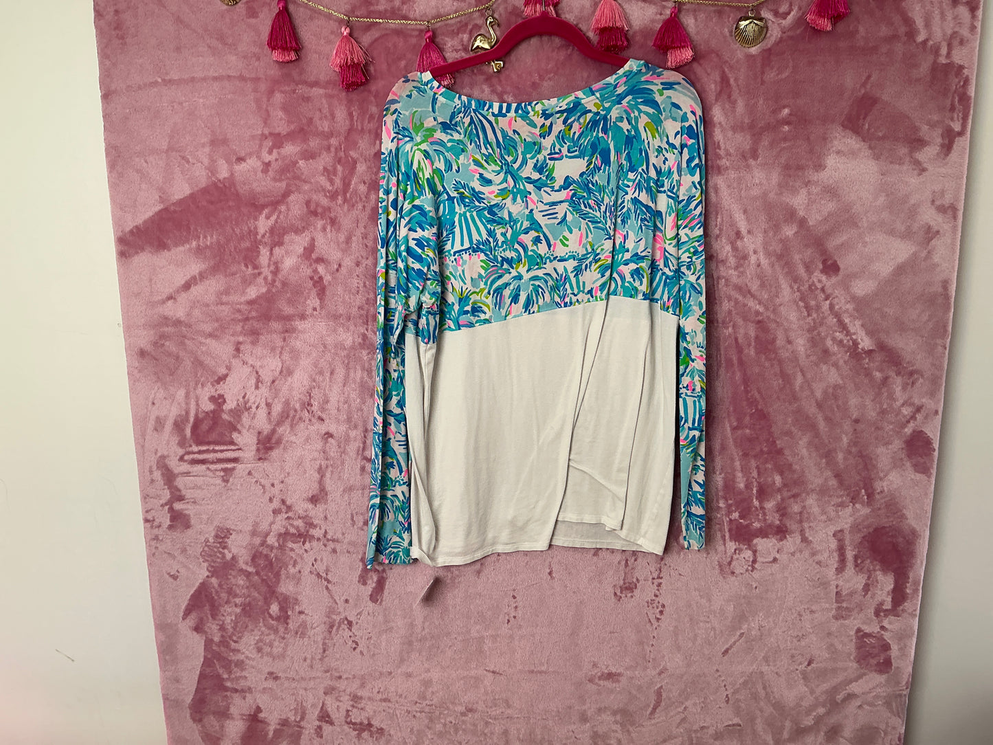 Lilly Pulitzer Long Sleeve Top - Size L