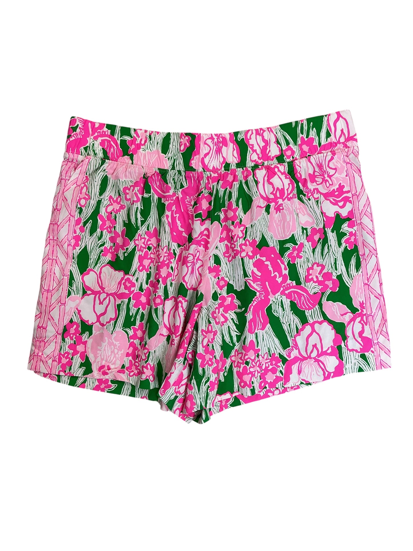 Lilly Pulitzer NWT Bal Harbour Stretch Shorts Putting Green Hannah Engineered - Size M