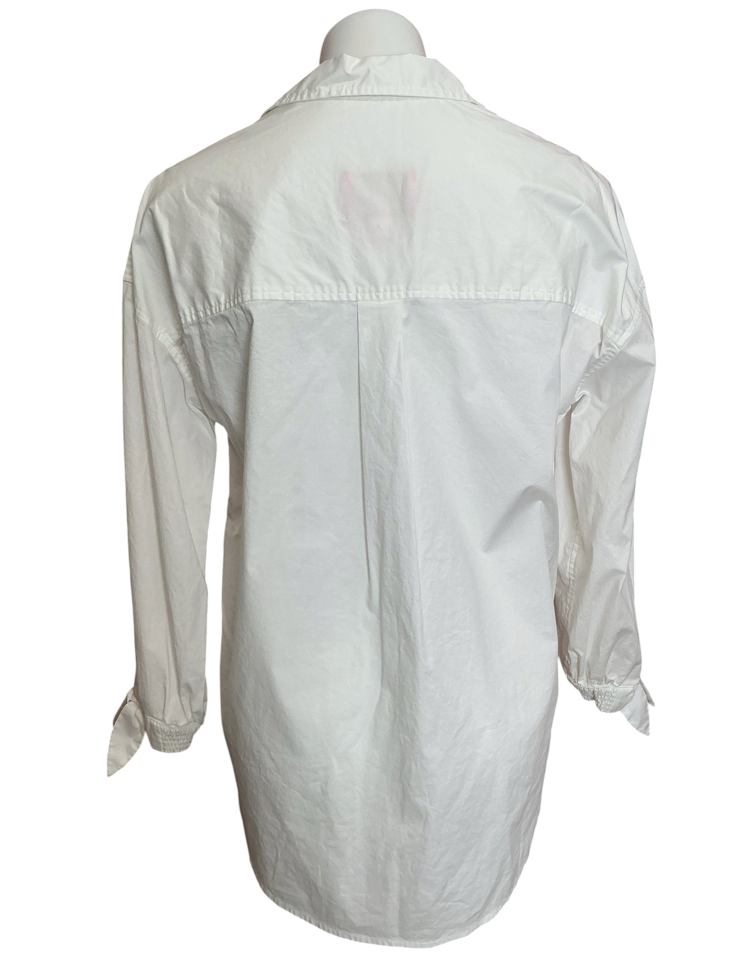 Lilly Pulitzer Lesia Relaxed Button Down Top Resort White - Size M