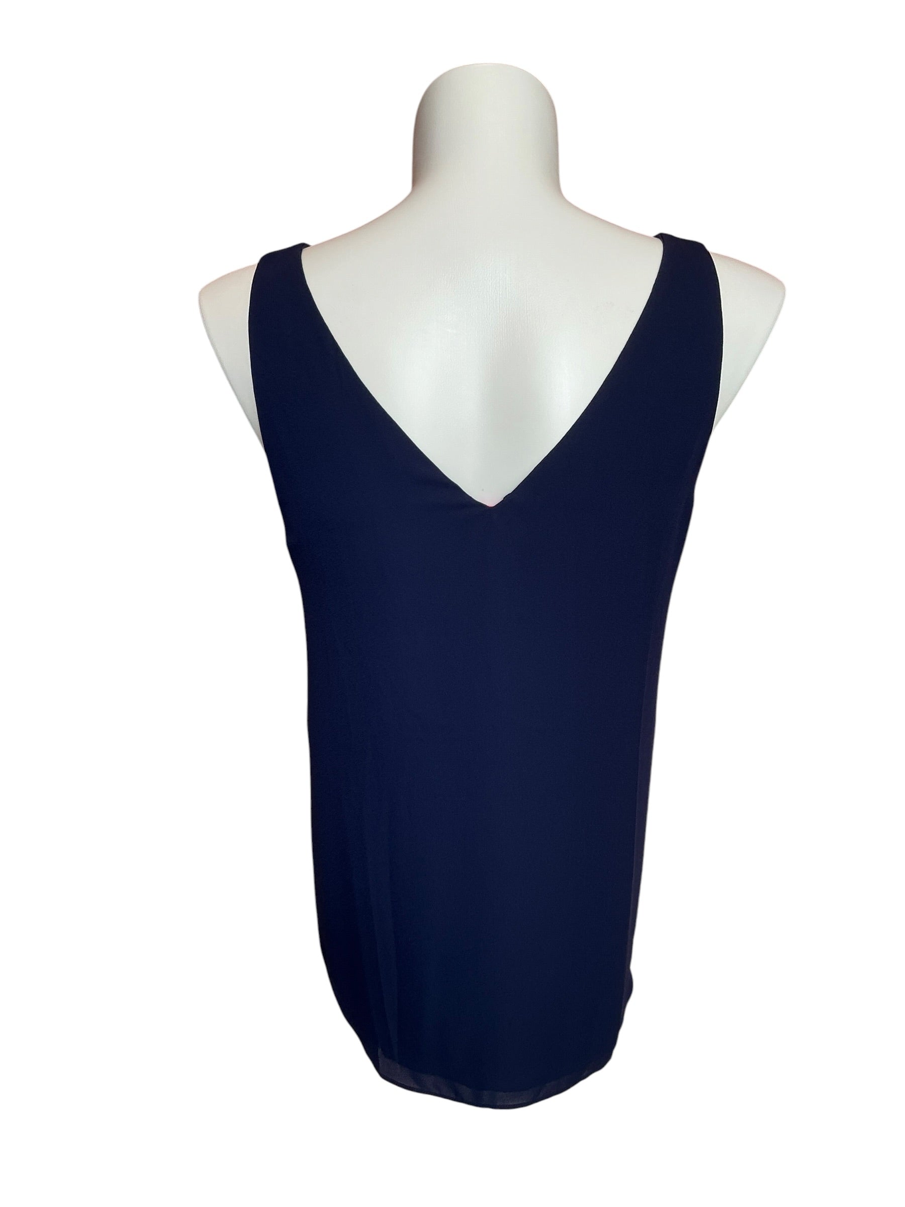 Lilly Pulitzer Florin Reversible Top True Navy - Size L