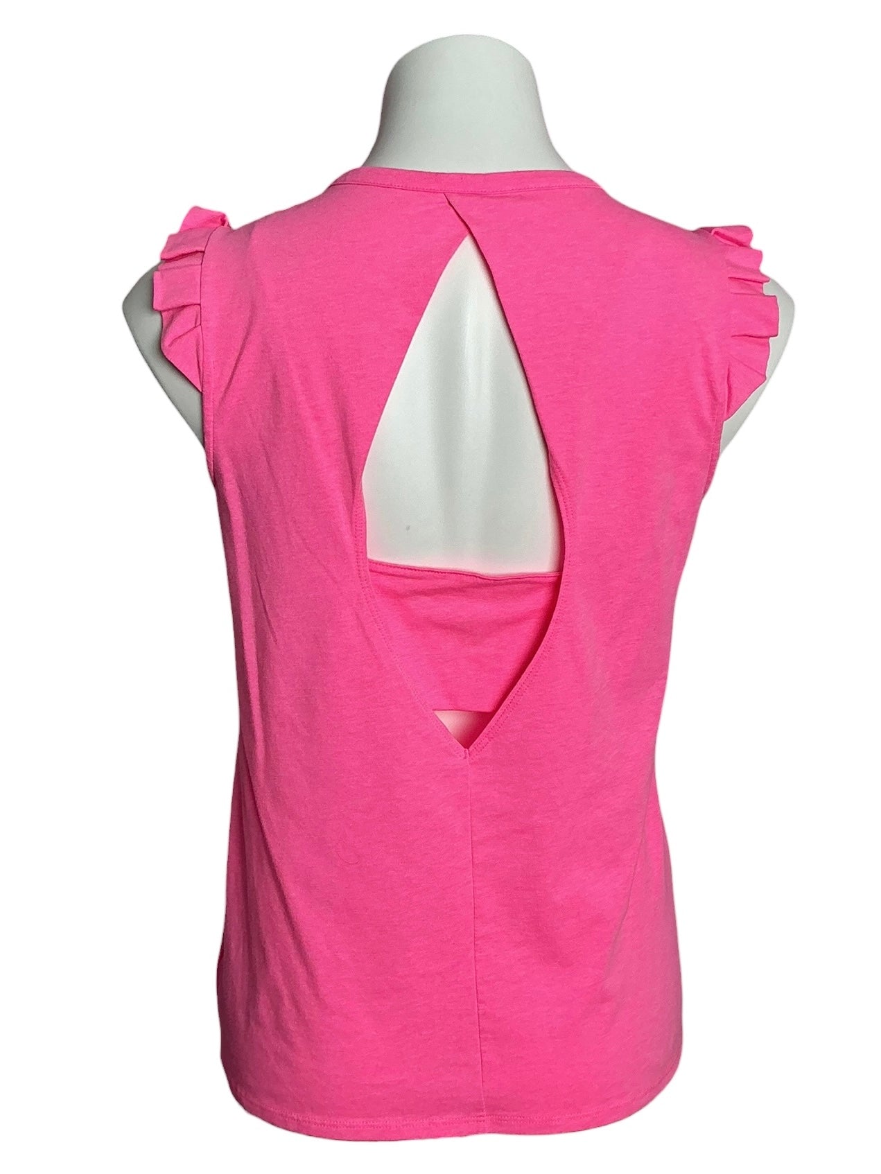 Lilly Pulitzer Luxletic Braxton Tank Top Pink Isle - Size S