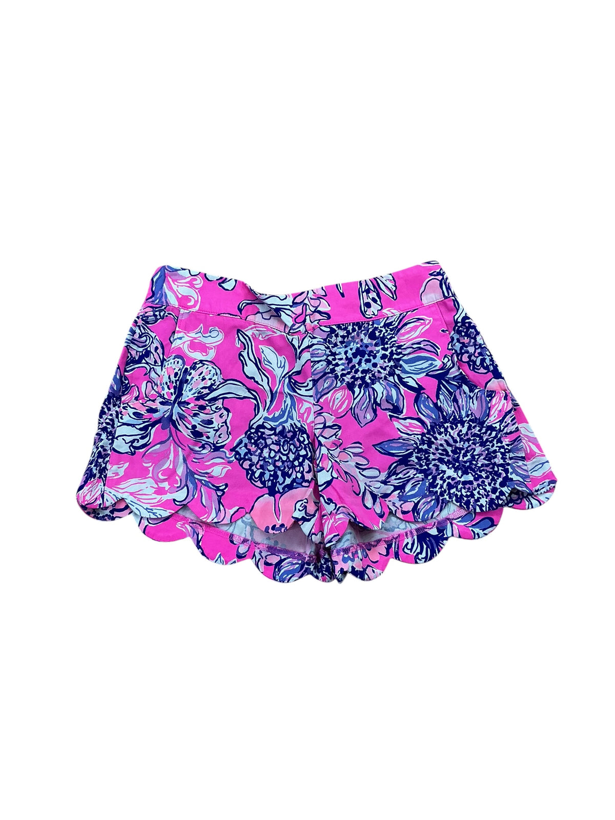 Lilly Pulitzer Buttercup Knit Shorts Last Bud Not Least - Size S