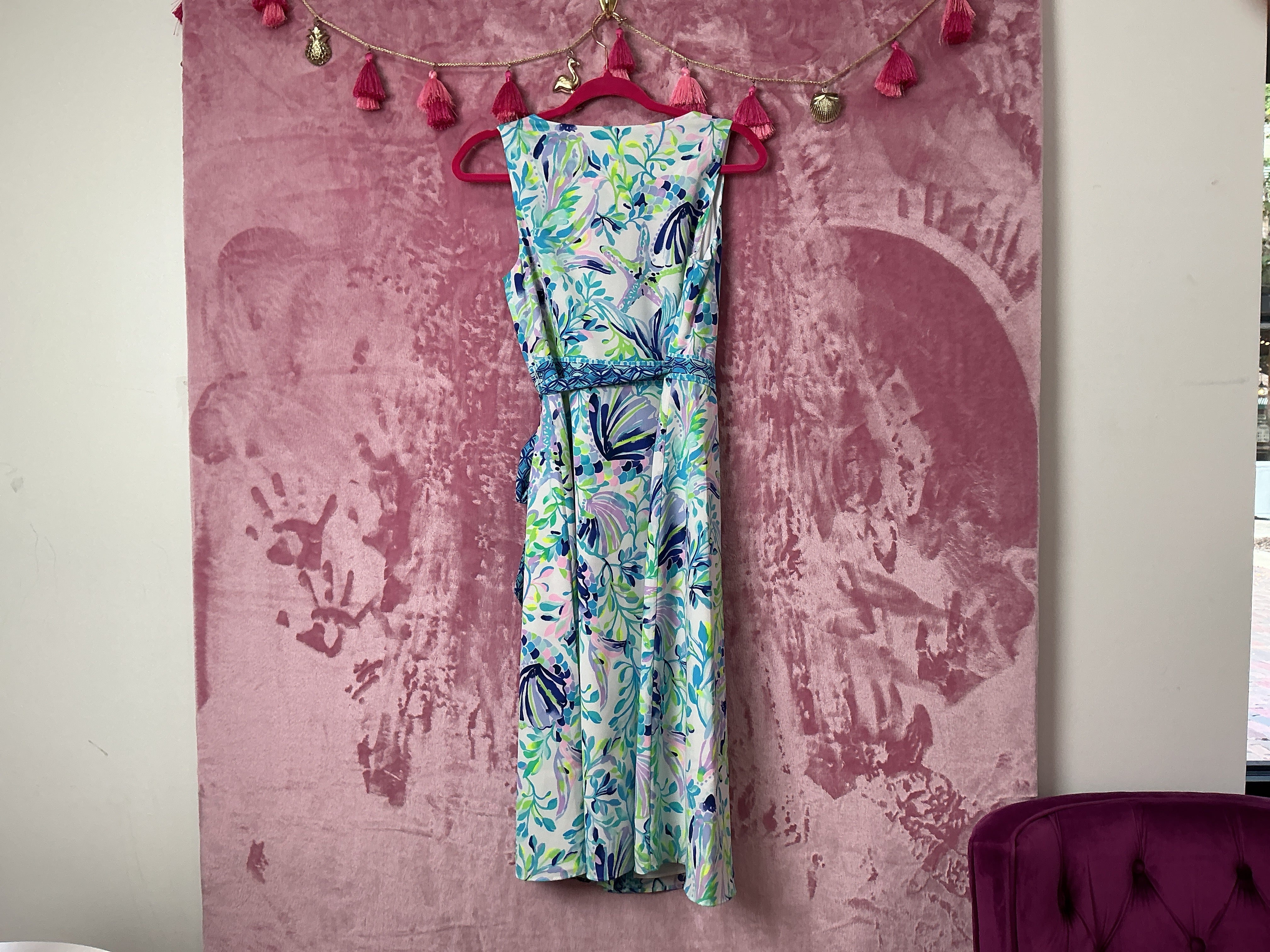 Lilly Pulitzer NWT Shaylee Stretch Midi Dress Resort White Shell Beach Engineered Dress - Size 2