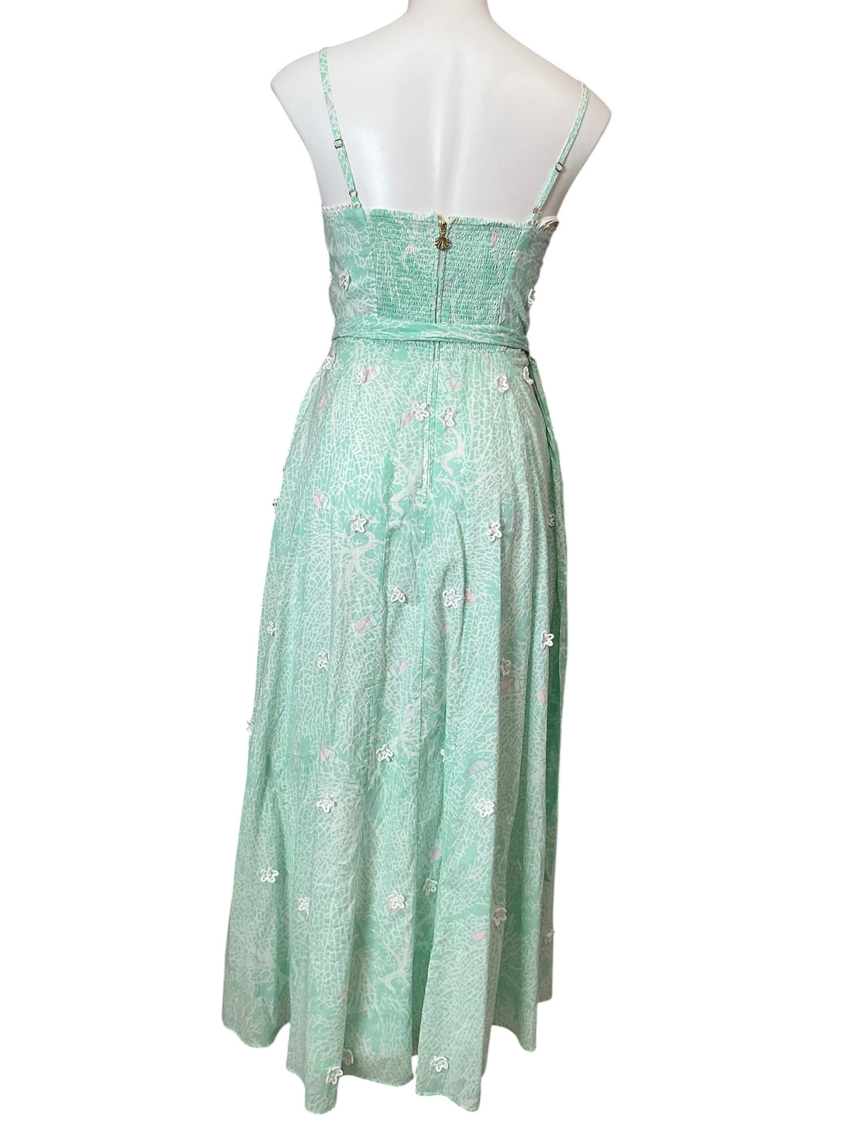 Lilly Pulitzer Alize Maxi Dress Mint Condition Fantastical - Size 2