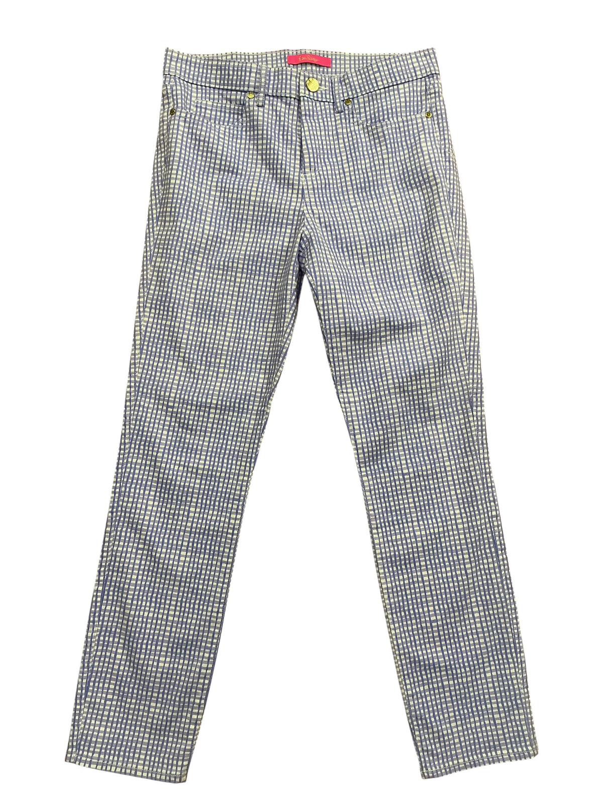 Lilly Pulitzer South Ocean Skinny Pants Feelin Beachy - Size 8