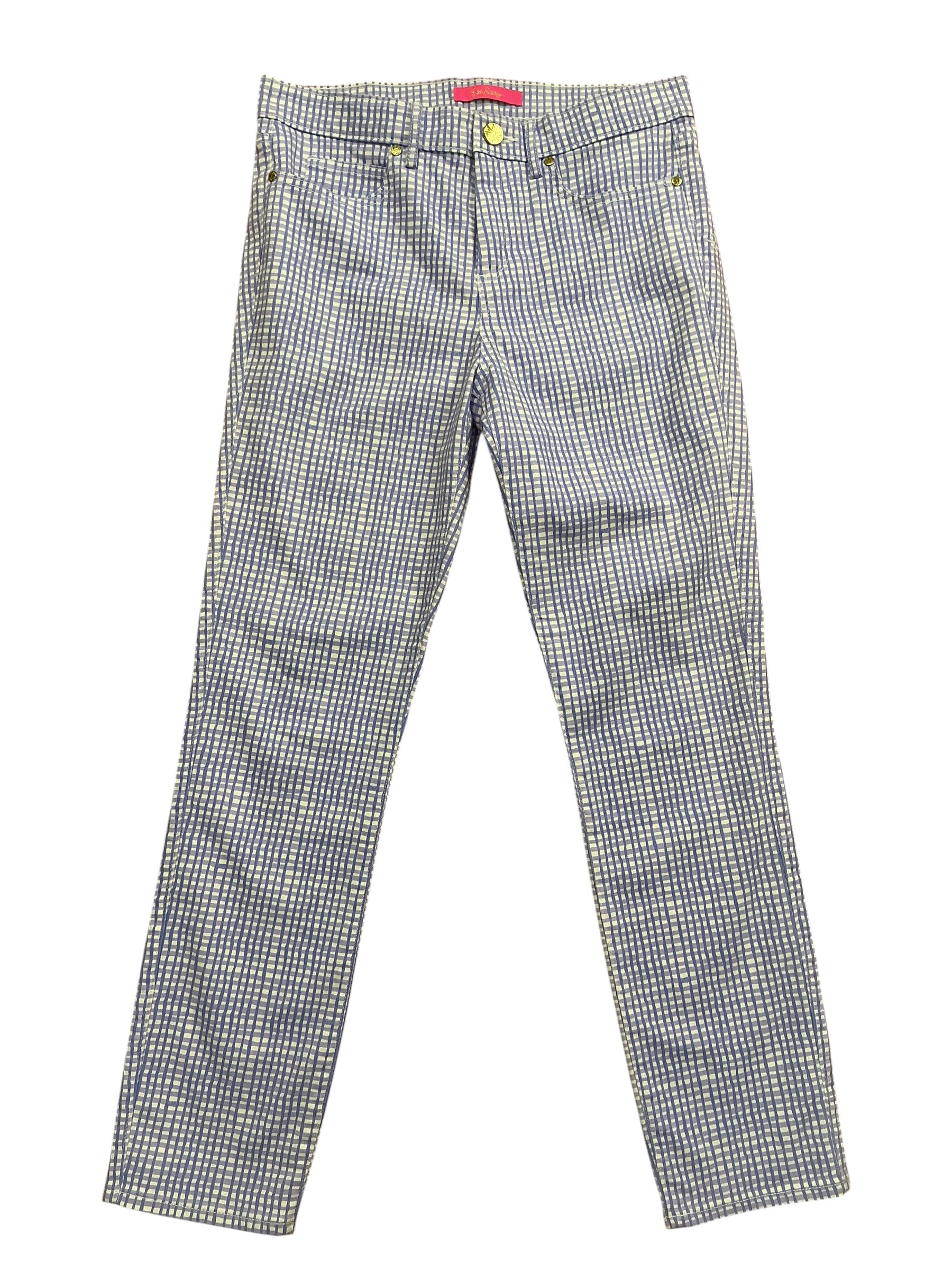 Lilly Pulitzer South Ocean Skinny Pants Feelin Beachy - Size 8