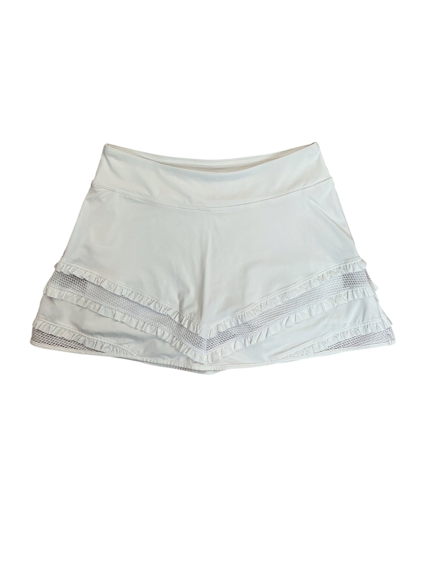 Lilly Pulitzer Luxletic UPF 50+ Maja Skort Resort White - Size XS