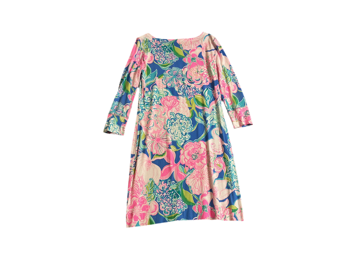 Lilly Pulitzer UPF 50+ Sophie Dress Multi Peony For Your Thoughts - Size XS