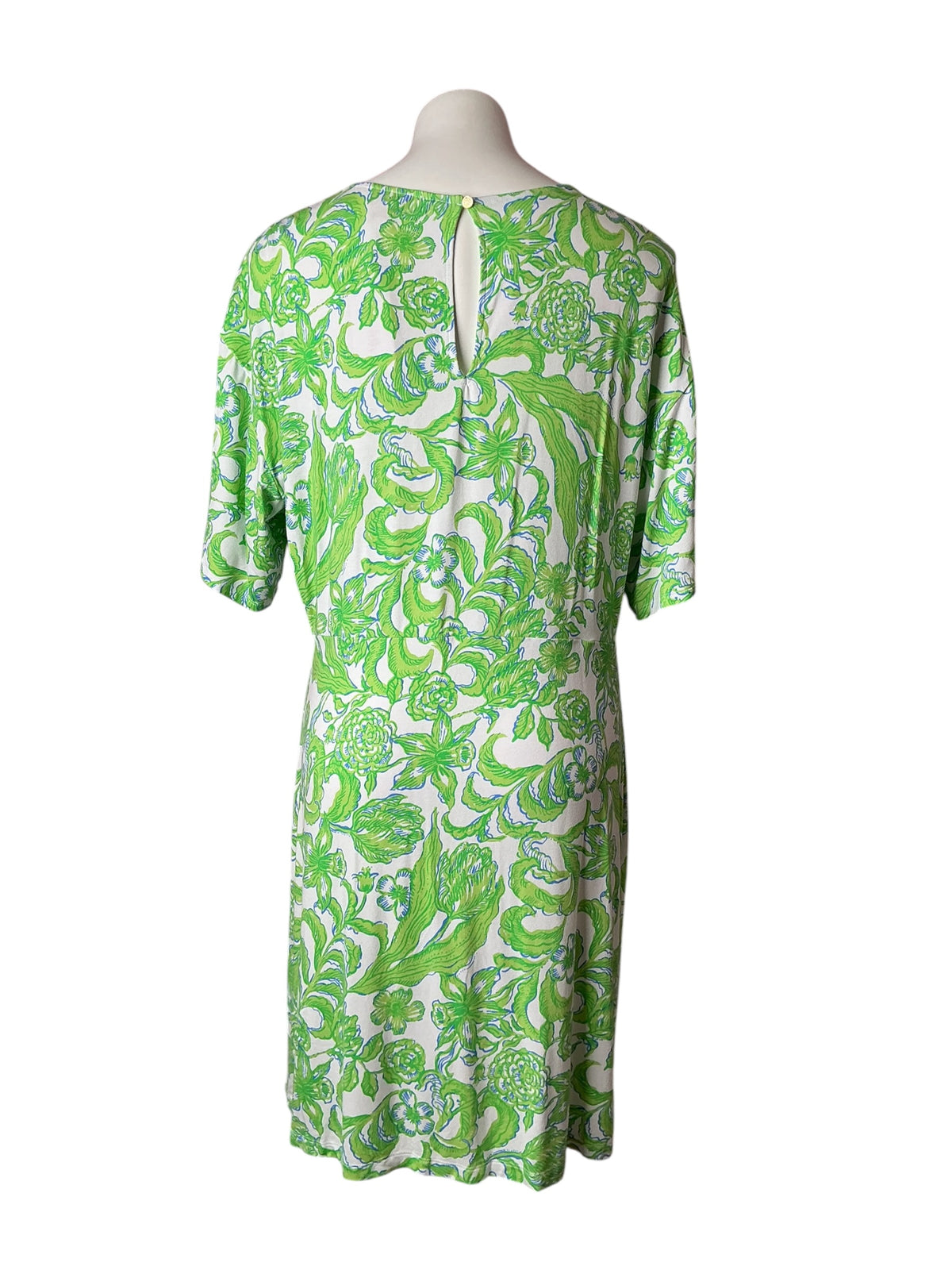 Lilly Pulitzer Shaw Dress Resort White Daffodil Hill - Size XL