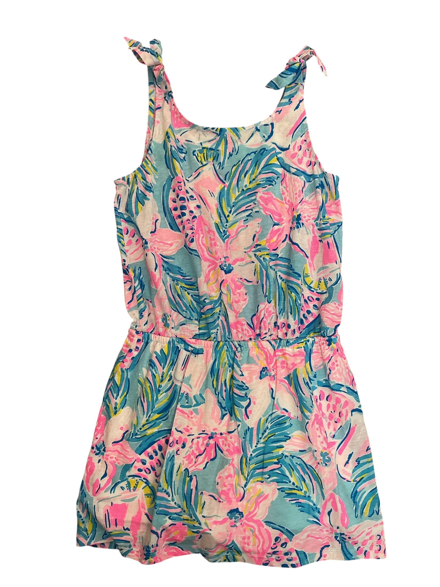 Lilly Pulitzer Girls Kids Mini Sundari Romper - Size L 8-10