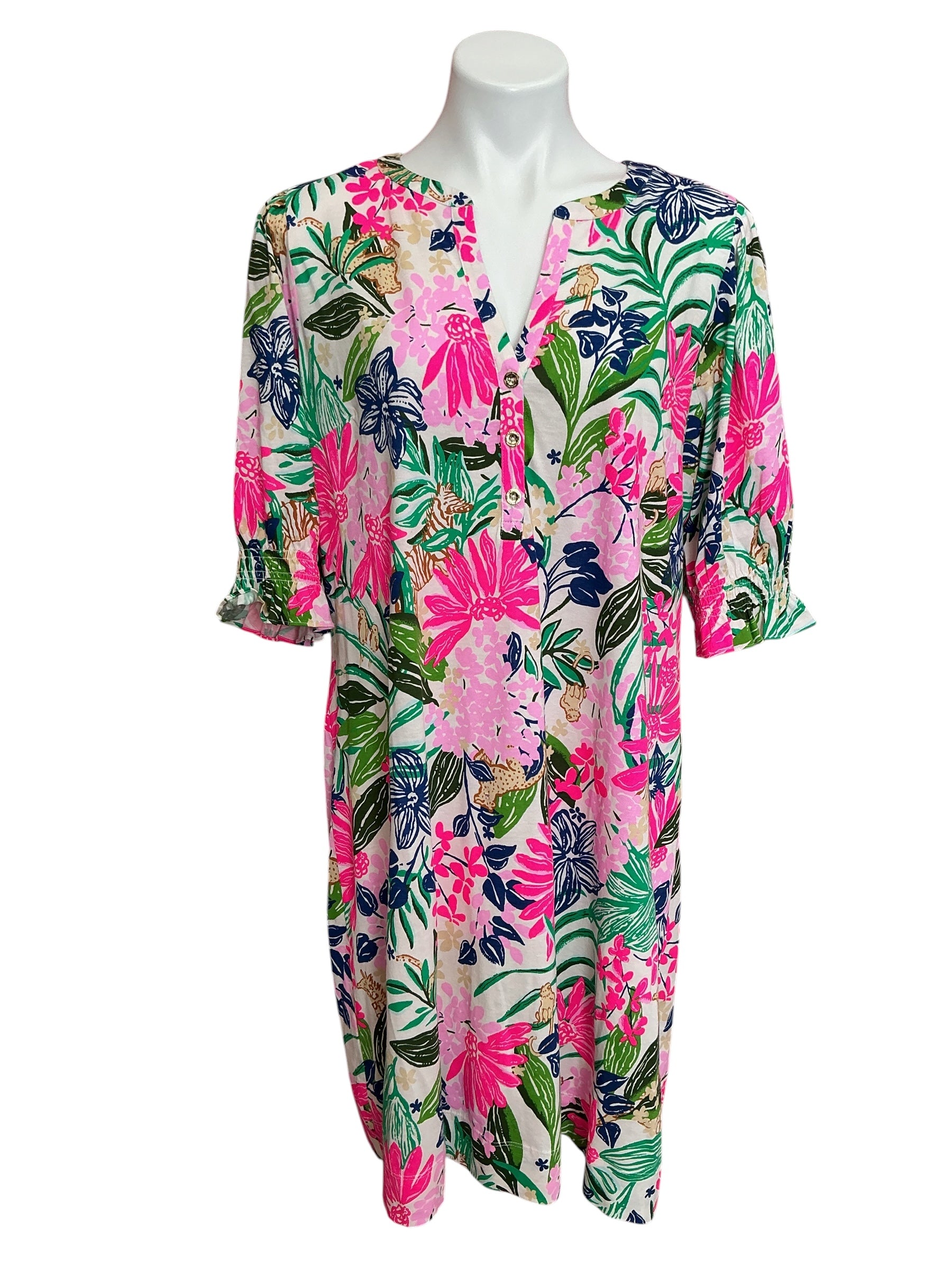 Lilly Pulitzer NWT Delsie Dress Multi Endless Summers - Size XL