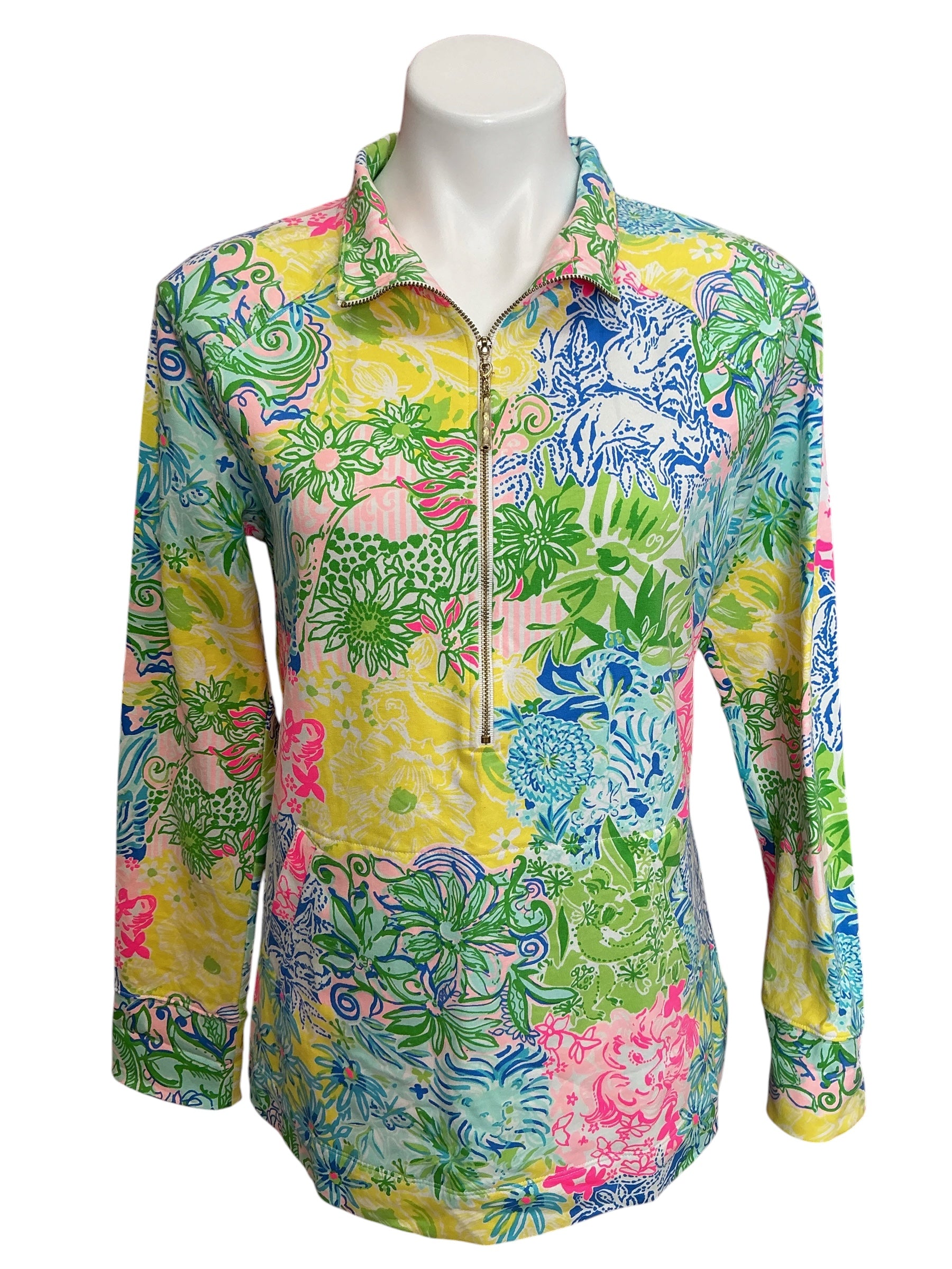 Lilly Pulitzer Skipper Popover Top Bermudaful - Size M