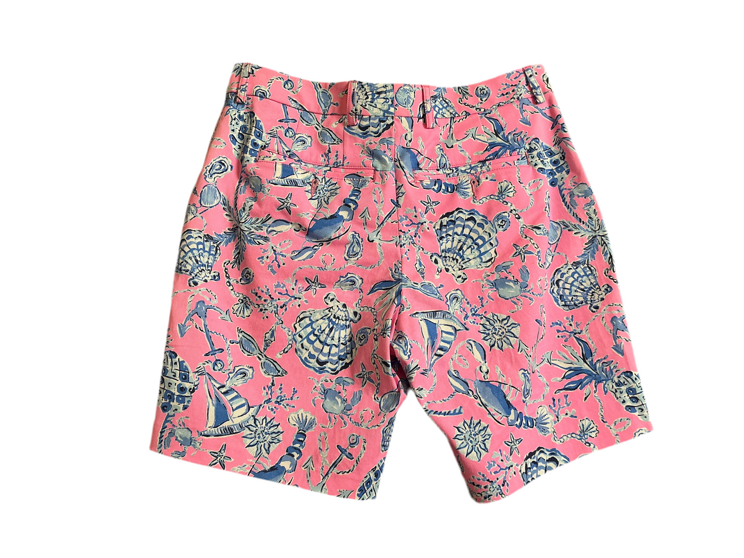 Lilly Pulitzer NWT - Mens Stuff Volk Stretc - Rousseau Pink Barefoot Beachcombers - Size 30
