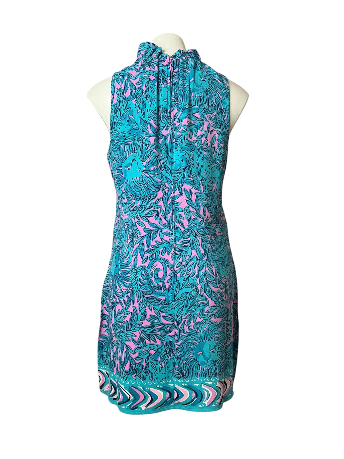 Lilly Pulitzer Adalina Romper You Grow Girl Bermuda Blue - Size 8