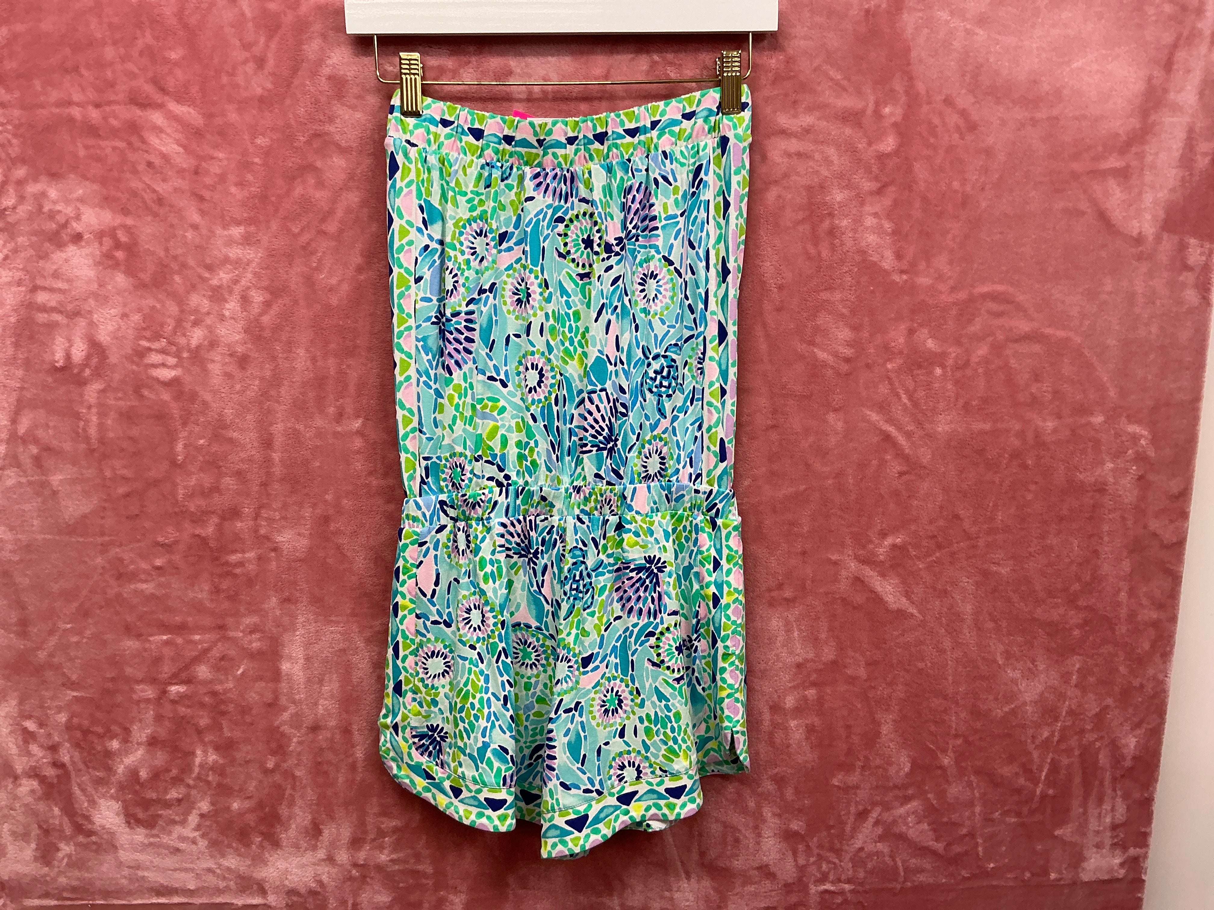 Lilly Pulitzer Rikki Romper NWT, Blue Ibiza , Open Water Size XXS