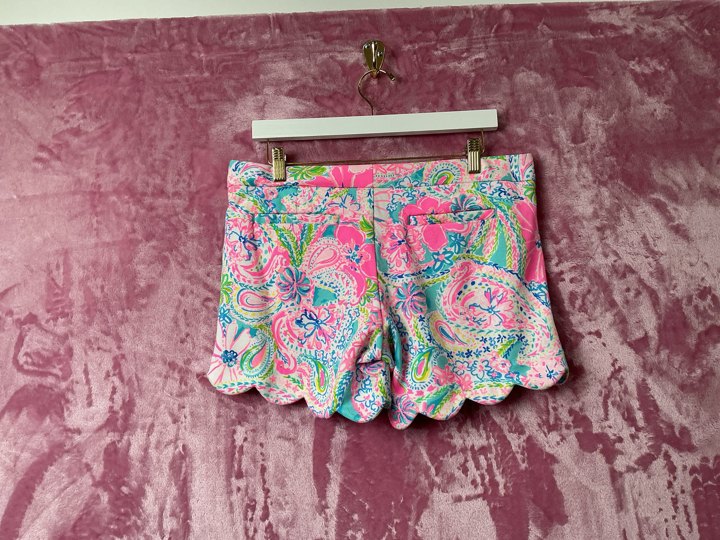 Lilly Pulitzer NWT Buttercup Knit Short Flock Full Of Fun - Size 6