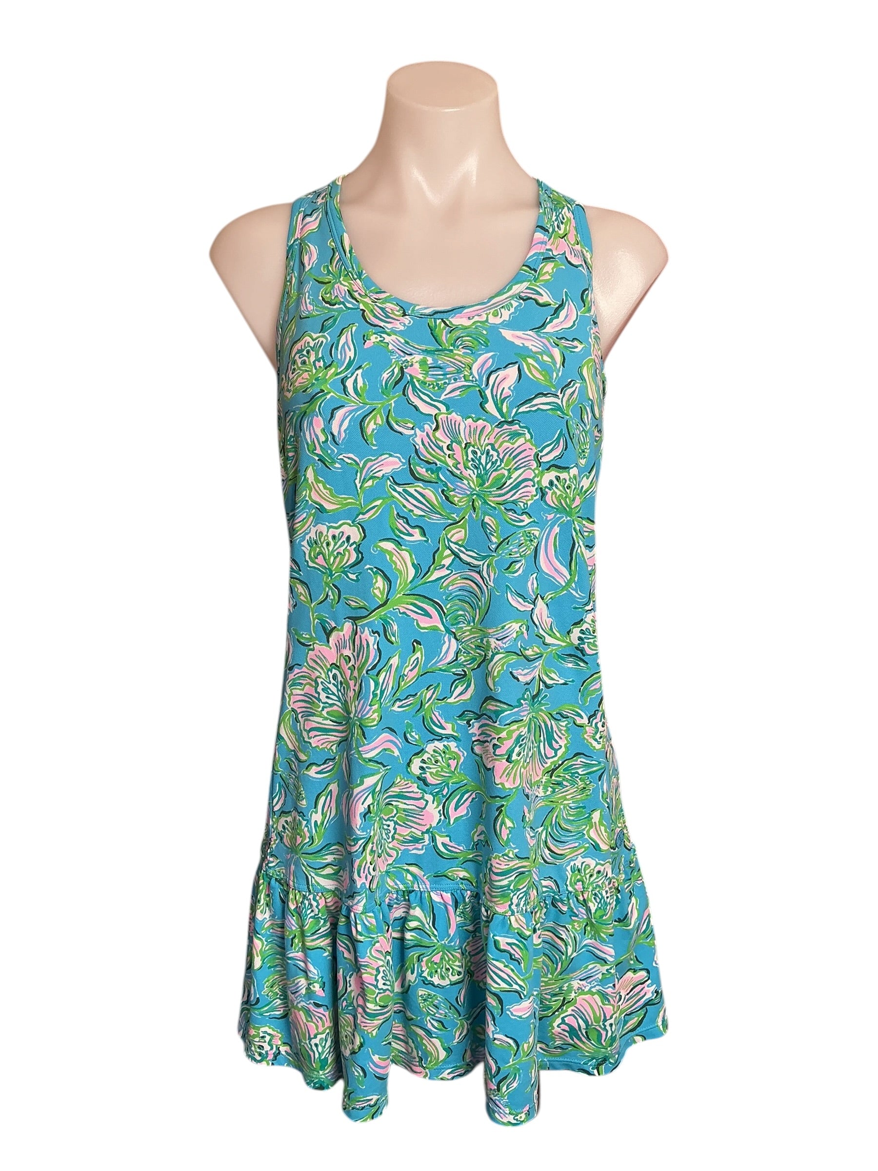 Lilly Pulitzer Double Dress - Cumulus Blue - Size S
