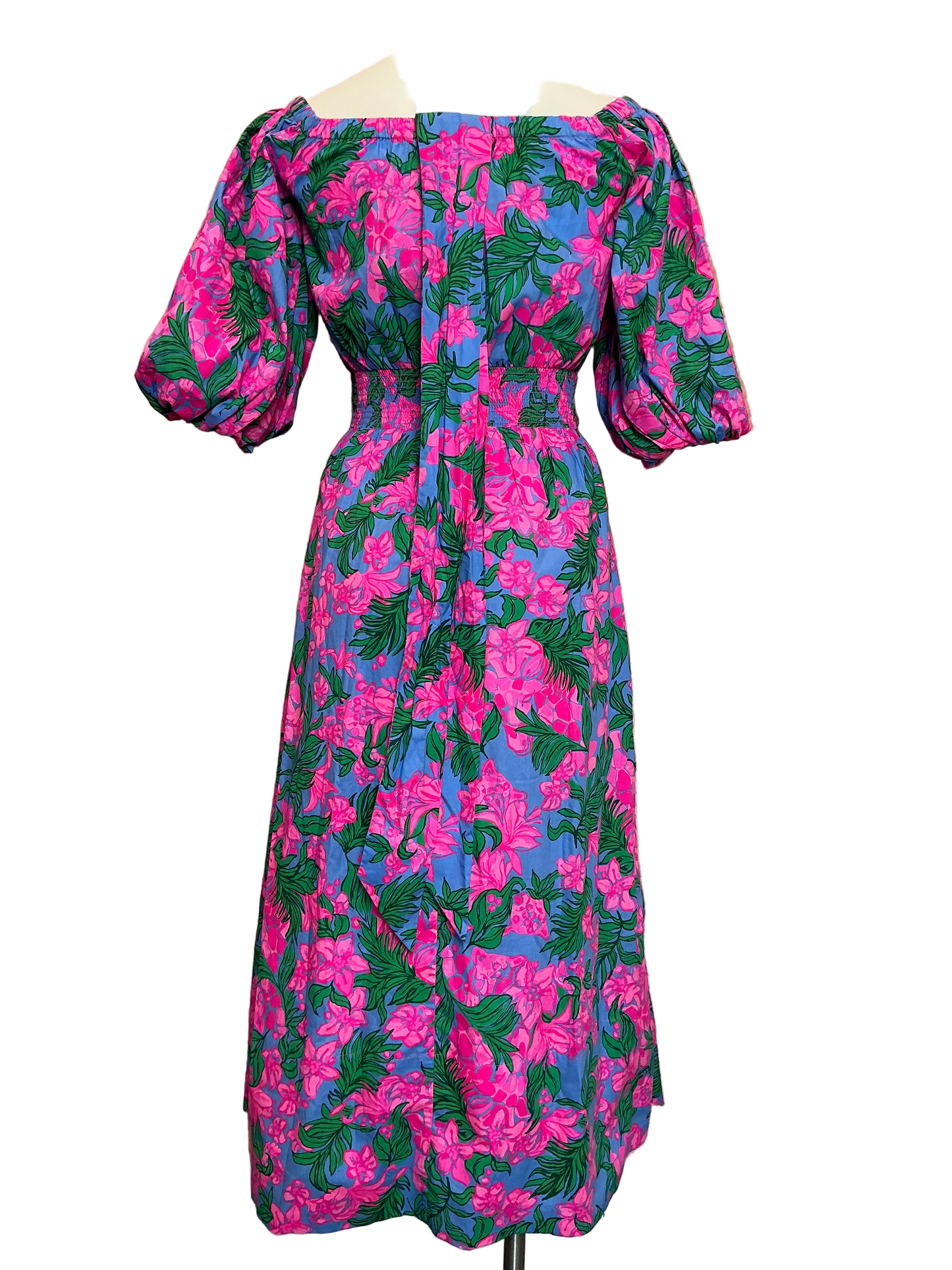 Lilly Pulitzer Shawnlee Dress Cerise Pink Safari Sunset - Size XS