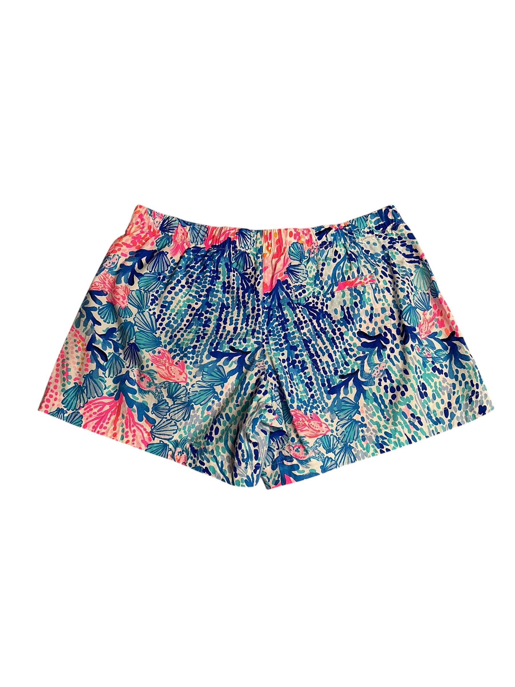 Lilly Pulitzer- Ocean View Short Resort White Sway With Me Size XS