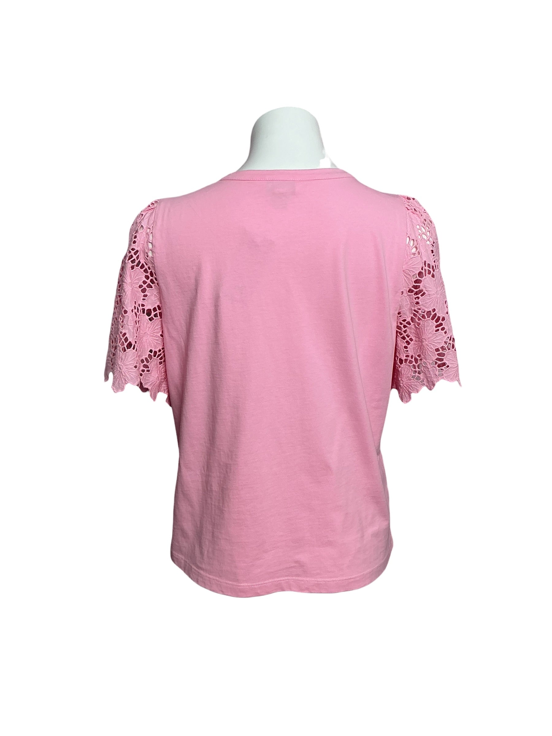 Lilly Pulitzer Sebene Knit Top Conch Shell Pink - Size M