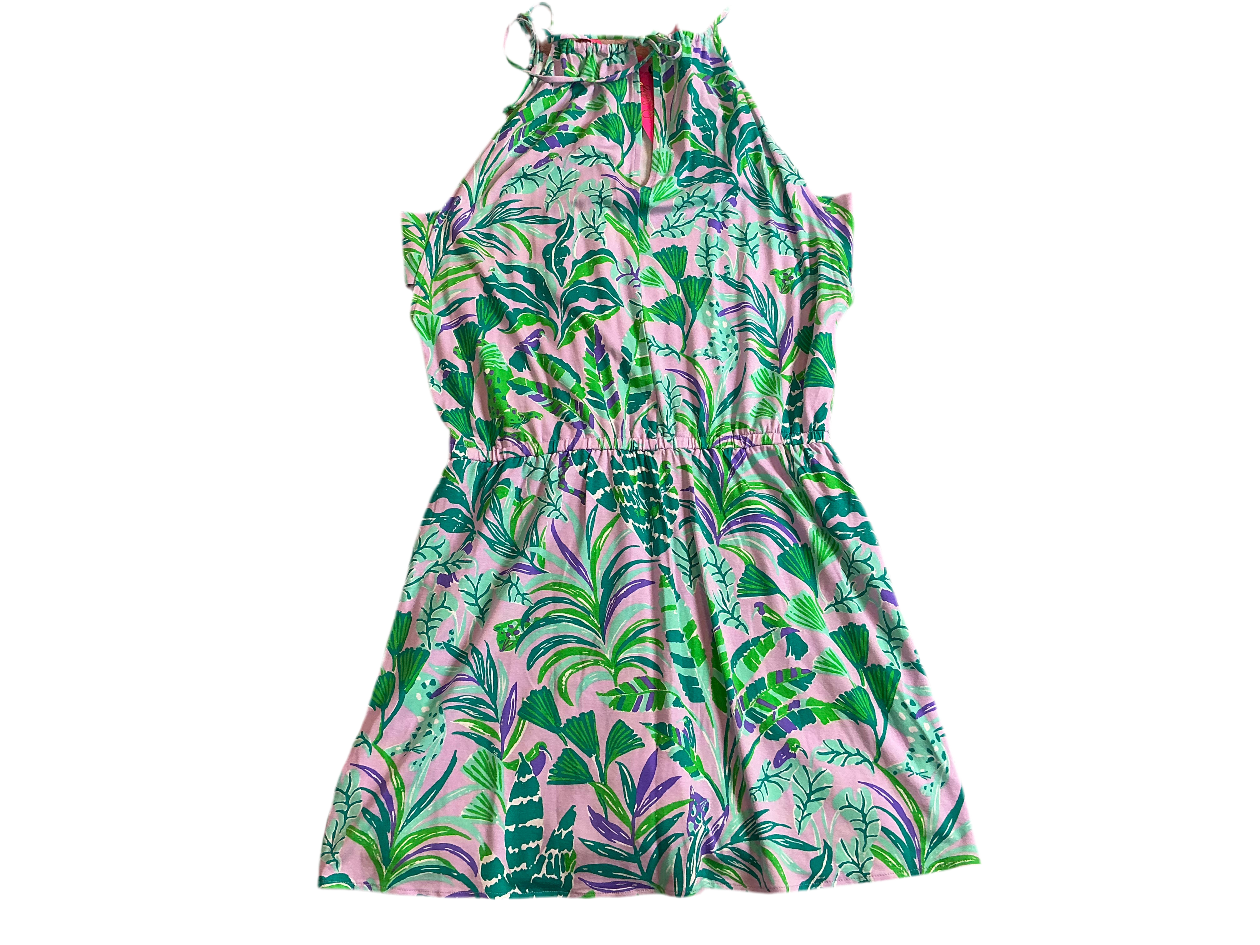 Lilly Pulitzer NWT - Gianni Skort Romper - Purple Iris On The Chase - Size M