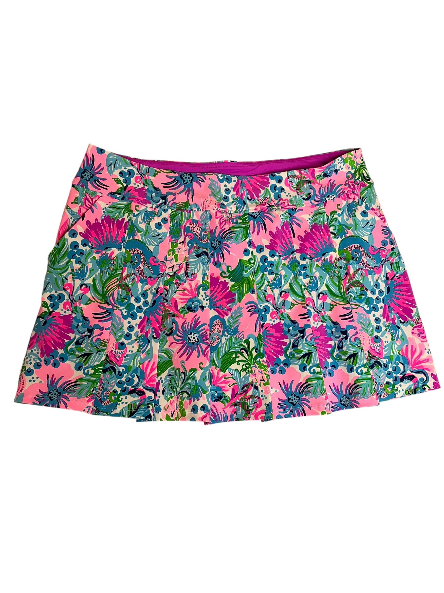 Lilly Pulitzer Priska Skort Mandavilla Baby Paradise - Size 16