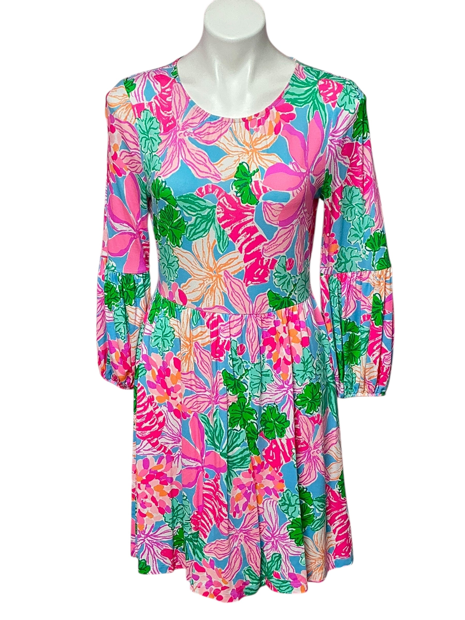 Lilly Pulitzer Aurelia Dress - Multi Tigers Lair - Size S