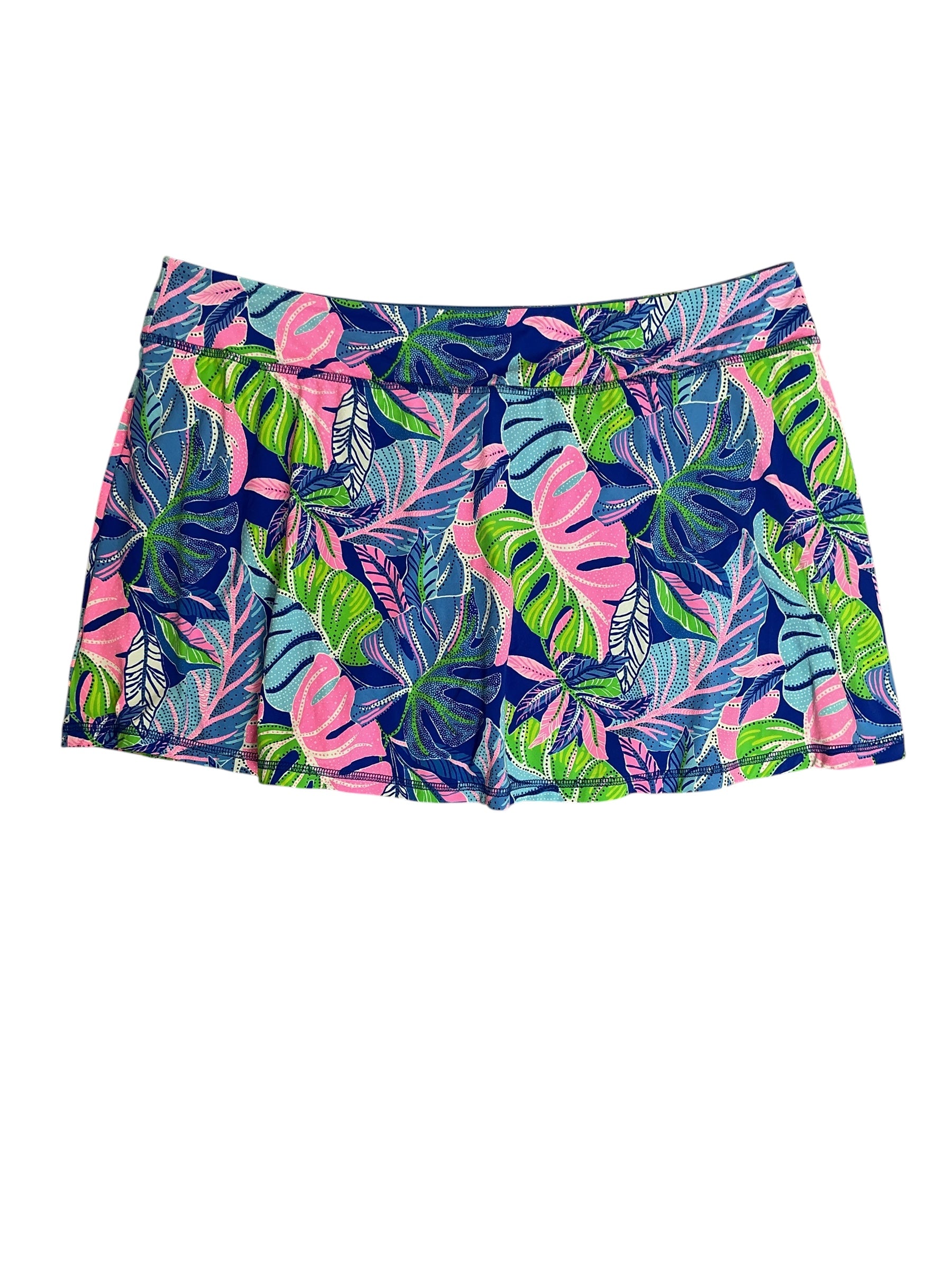 Lilly Pulitzer UPF 50+ Aila Skort Beleaf In Yourself - Size XXL