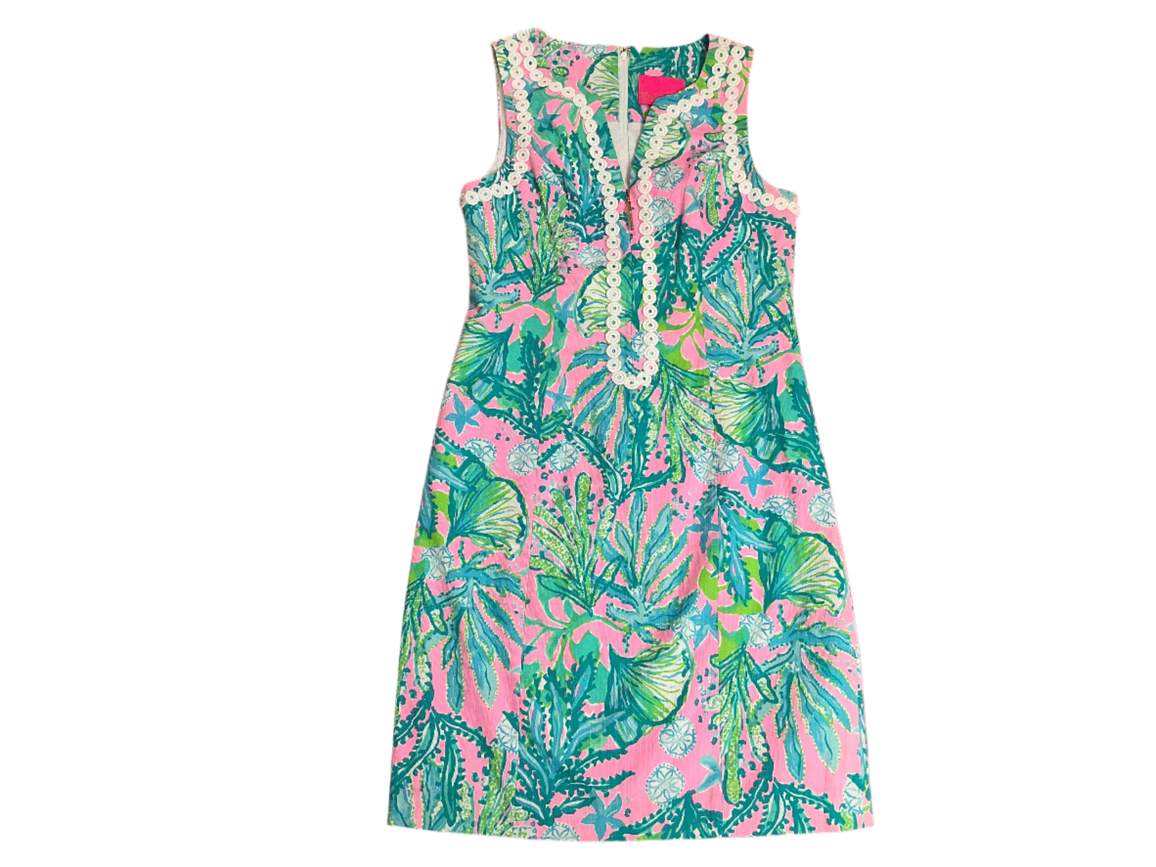 Lilly Pulitzer Delila Stretch Shift - NWT - Size 0