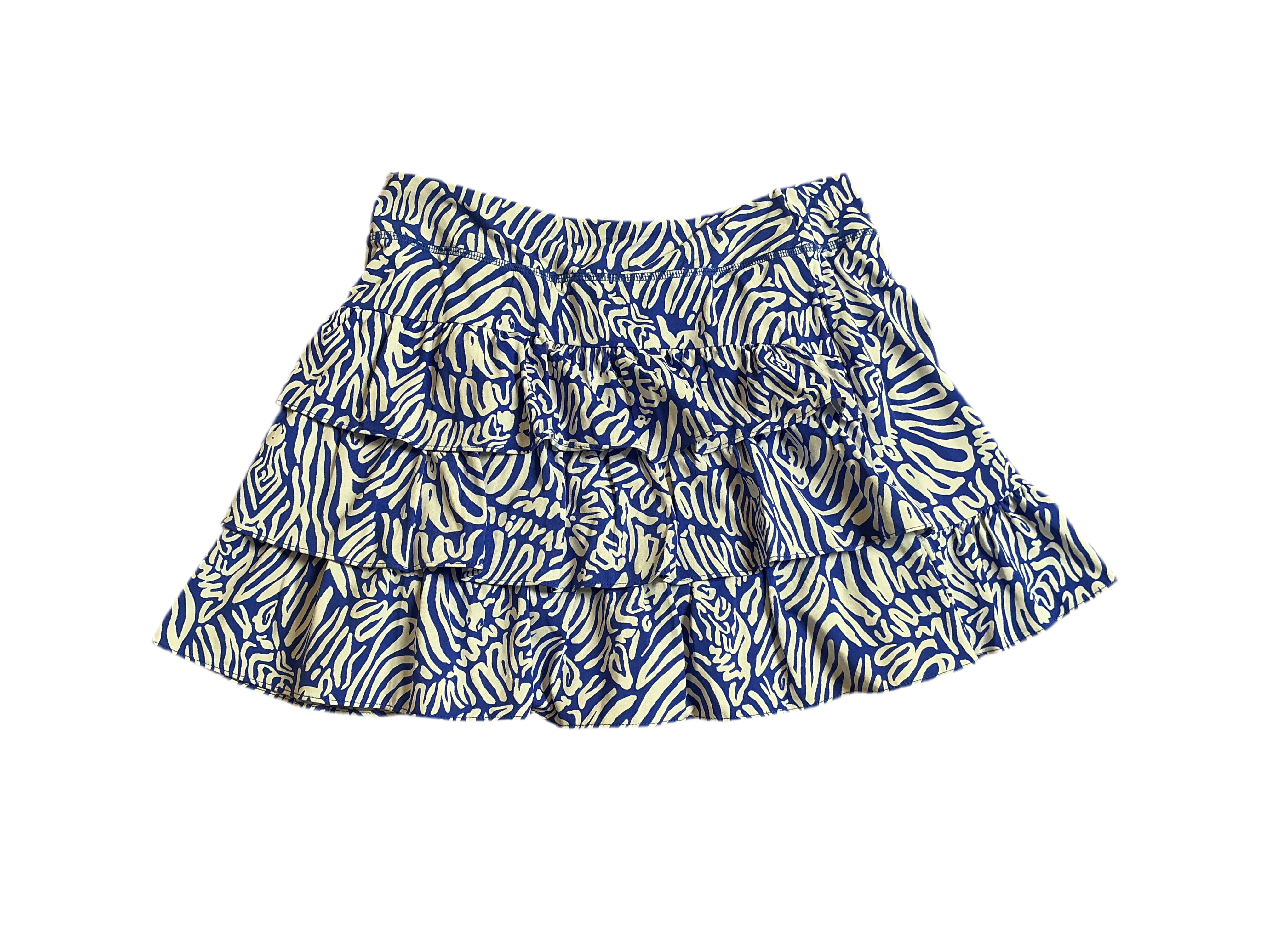 Lilly Pulitzer NWT - Cascadia Skort UPF 50 + - Martinique Blue Zee Bebe - Size S