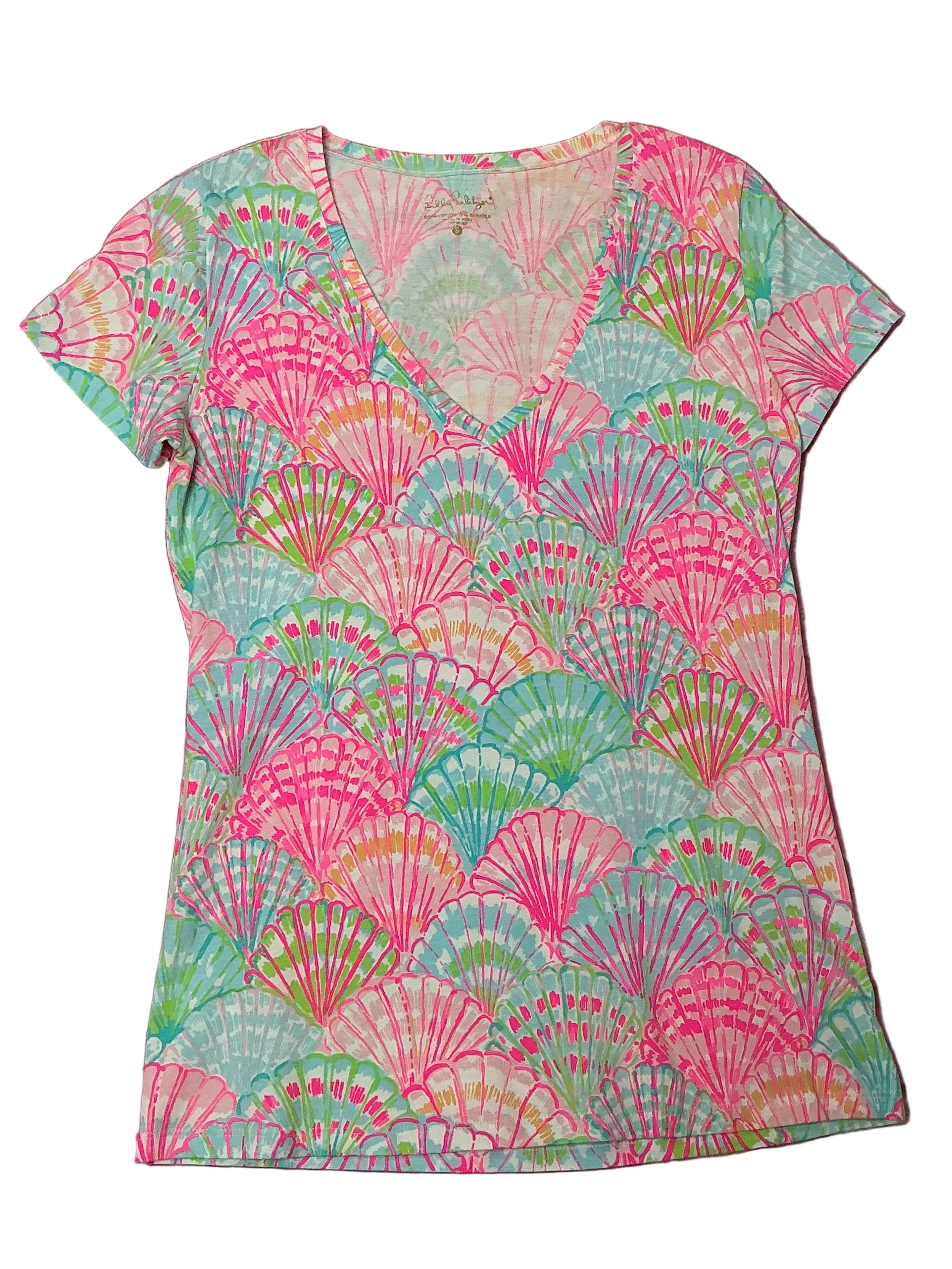 Lilly Pulitzer Short Sleeve Shirt - Size S