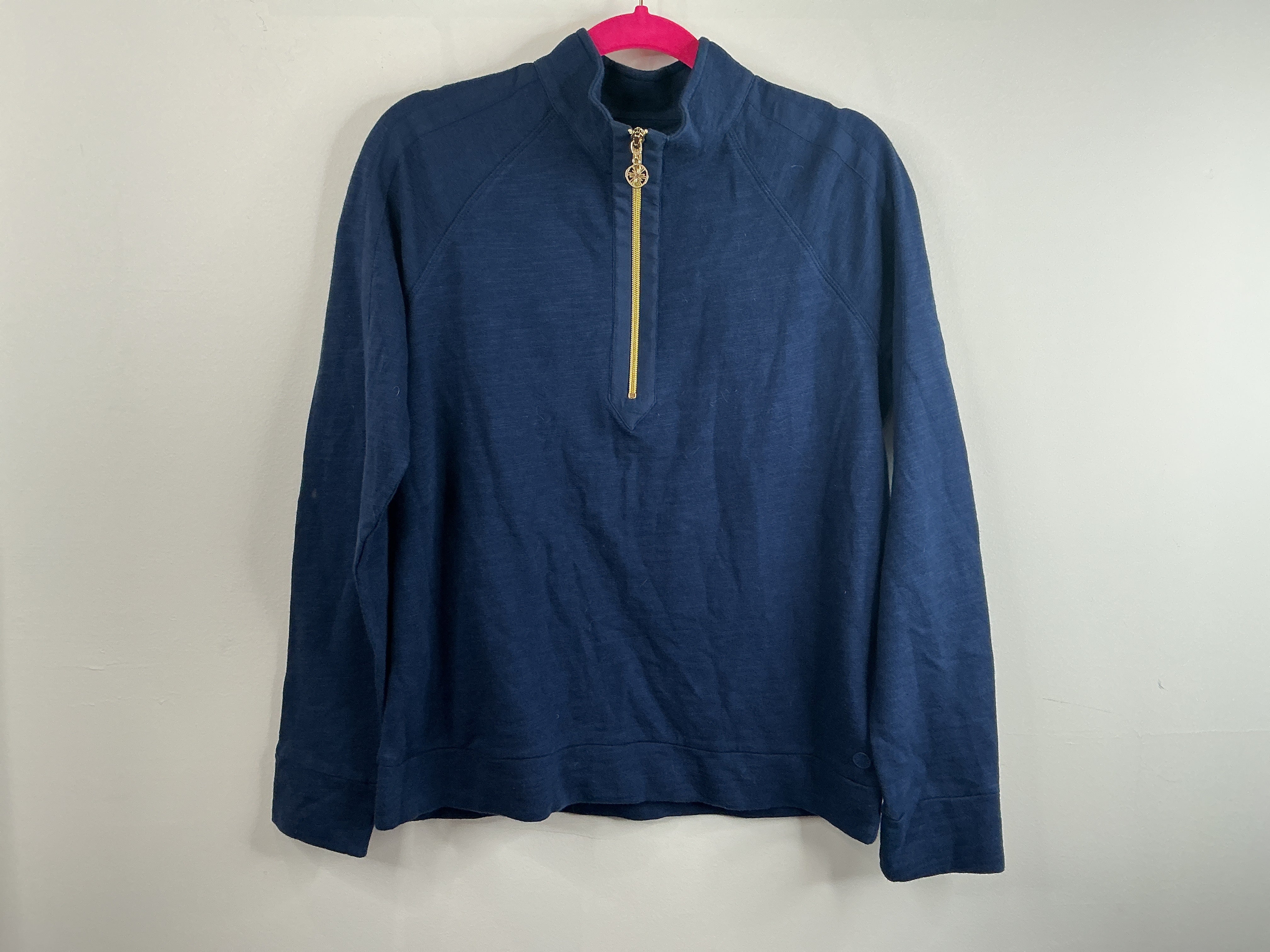 Lilly Pulitzer NWT Ashlee Pullover Low Tide Navy - Size M