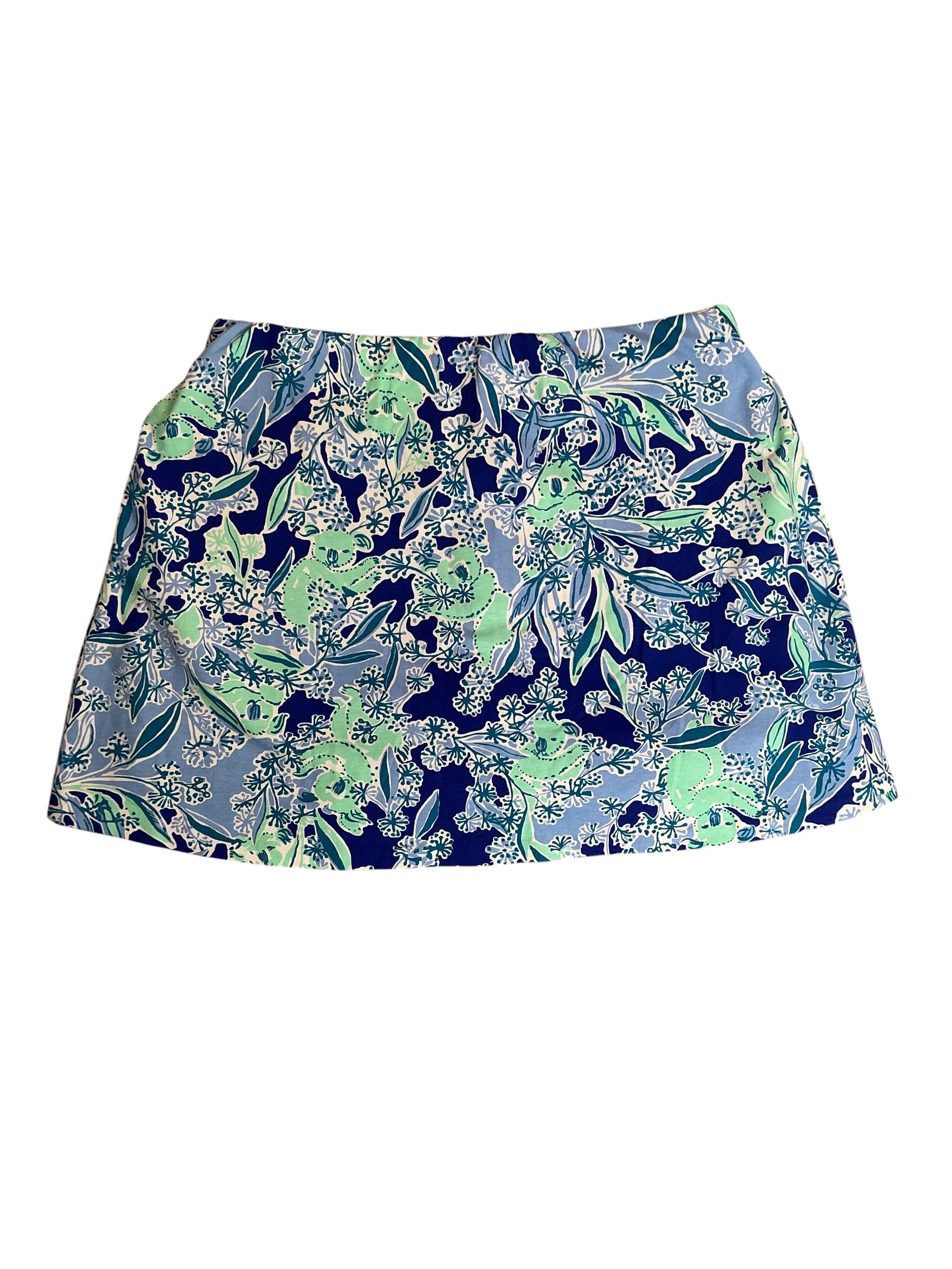 Lilly Pulitzer NWT Madison Skort Royal Purple Koalafications - Size M