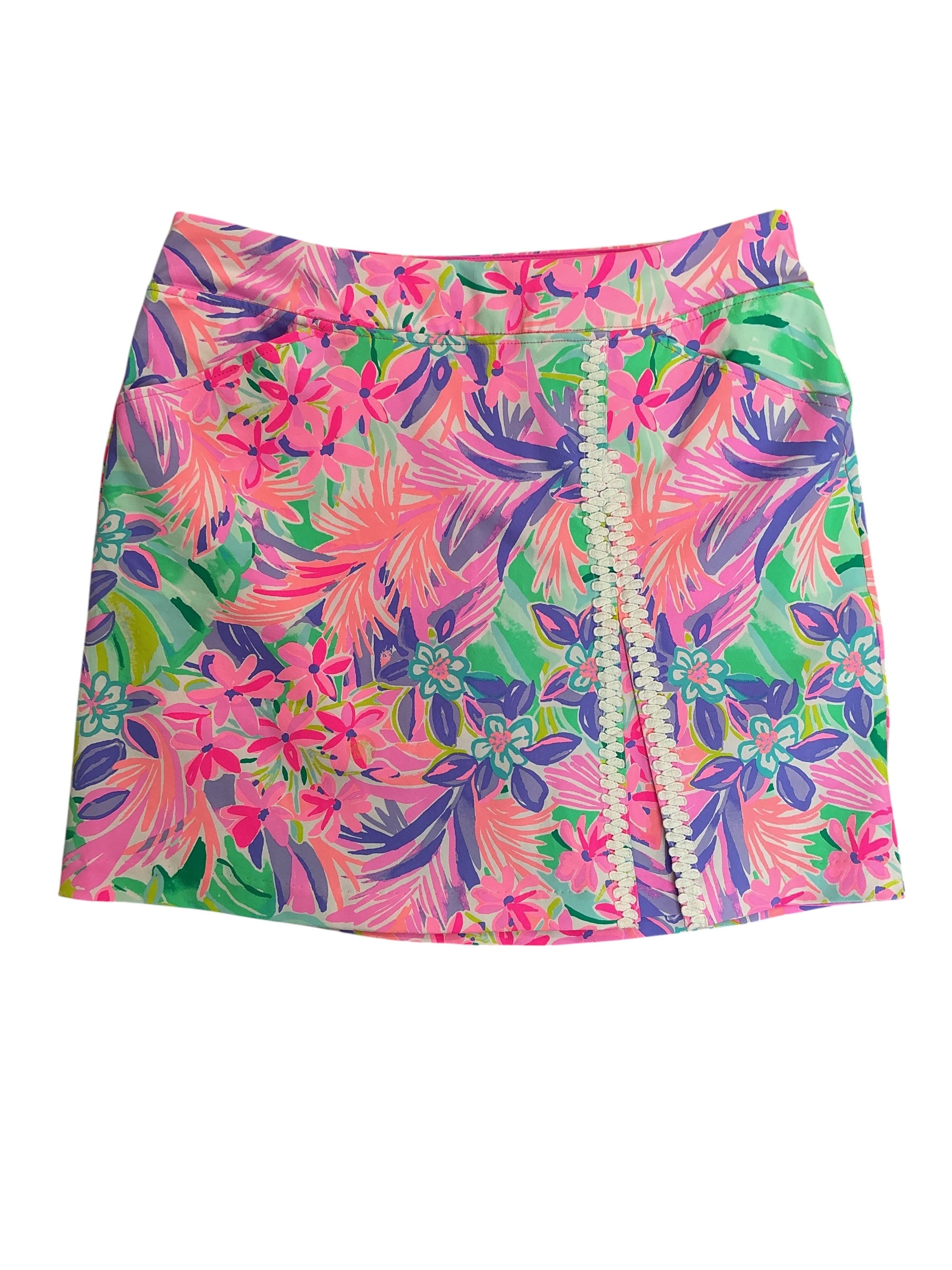 Lilly Pulitzer Daphne Skort Multi It Was All A Dream - Size 10