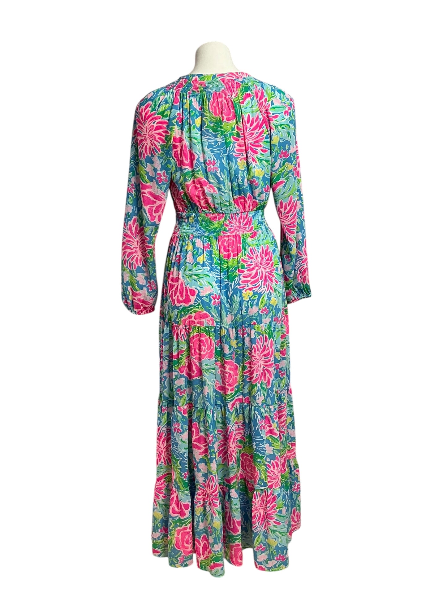 Lilly Pulitzer (Holy Grail) Pauline Maxi Dress - Zanizibar Bunny Business - Size S