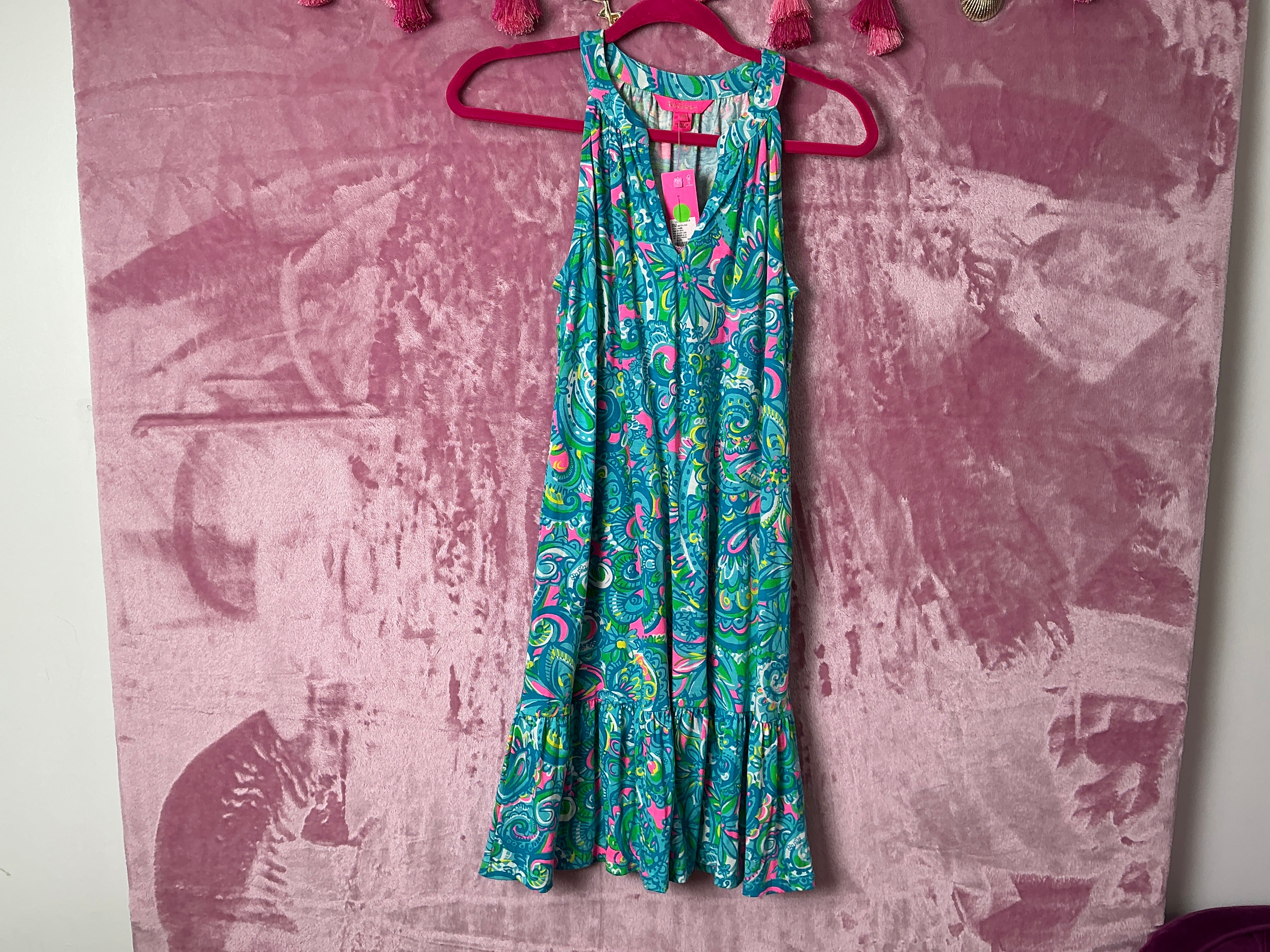 Lilly Pulitzer Dress NWT - Danberry Dress - Seabreeze Blue - Hey Gull Friend - Size XXS