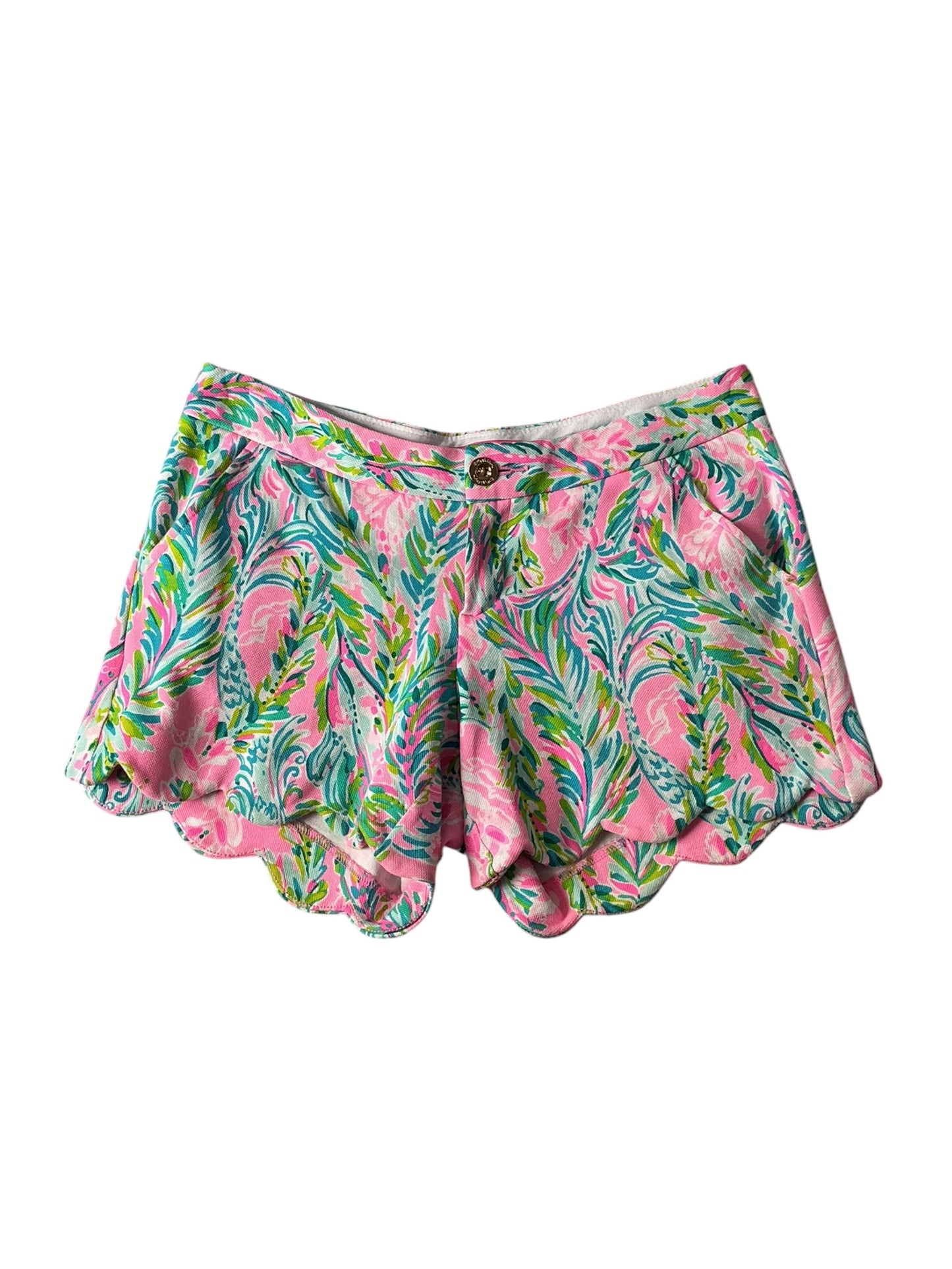 Lilly Pulitzer Buttercup Short Coral Bay - Size 4