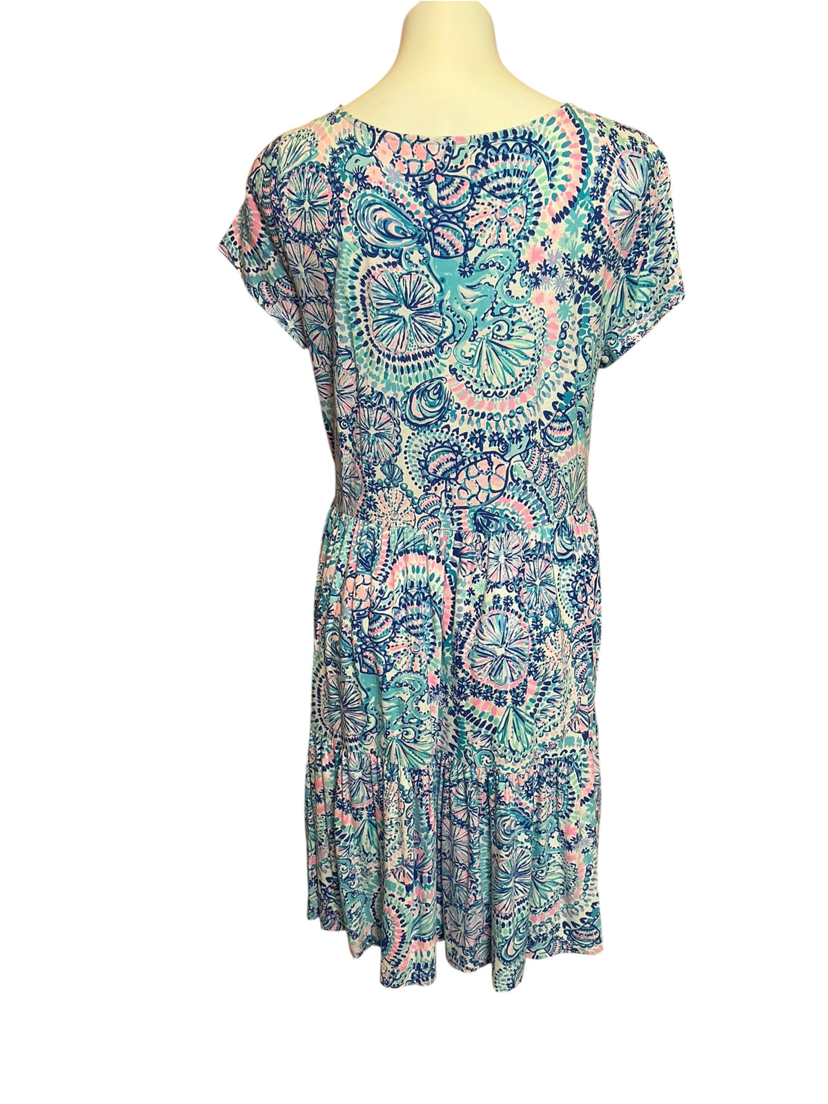 Lilly Pulitzer Geanna Swing Dress Lookin Sharp - Size XL