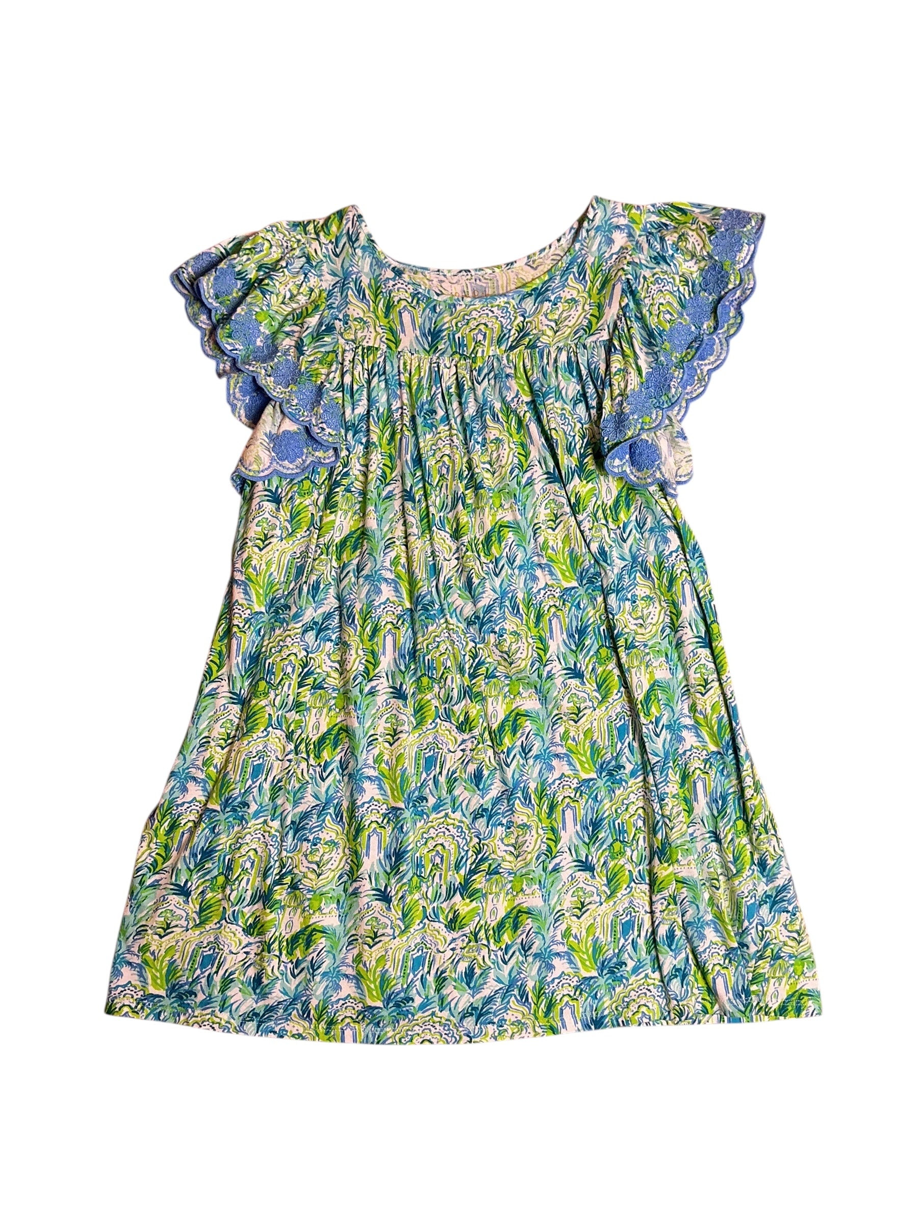 Lilly Pulitzer Girl's Stassie Dress Out To Play - Size XL 12-14
