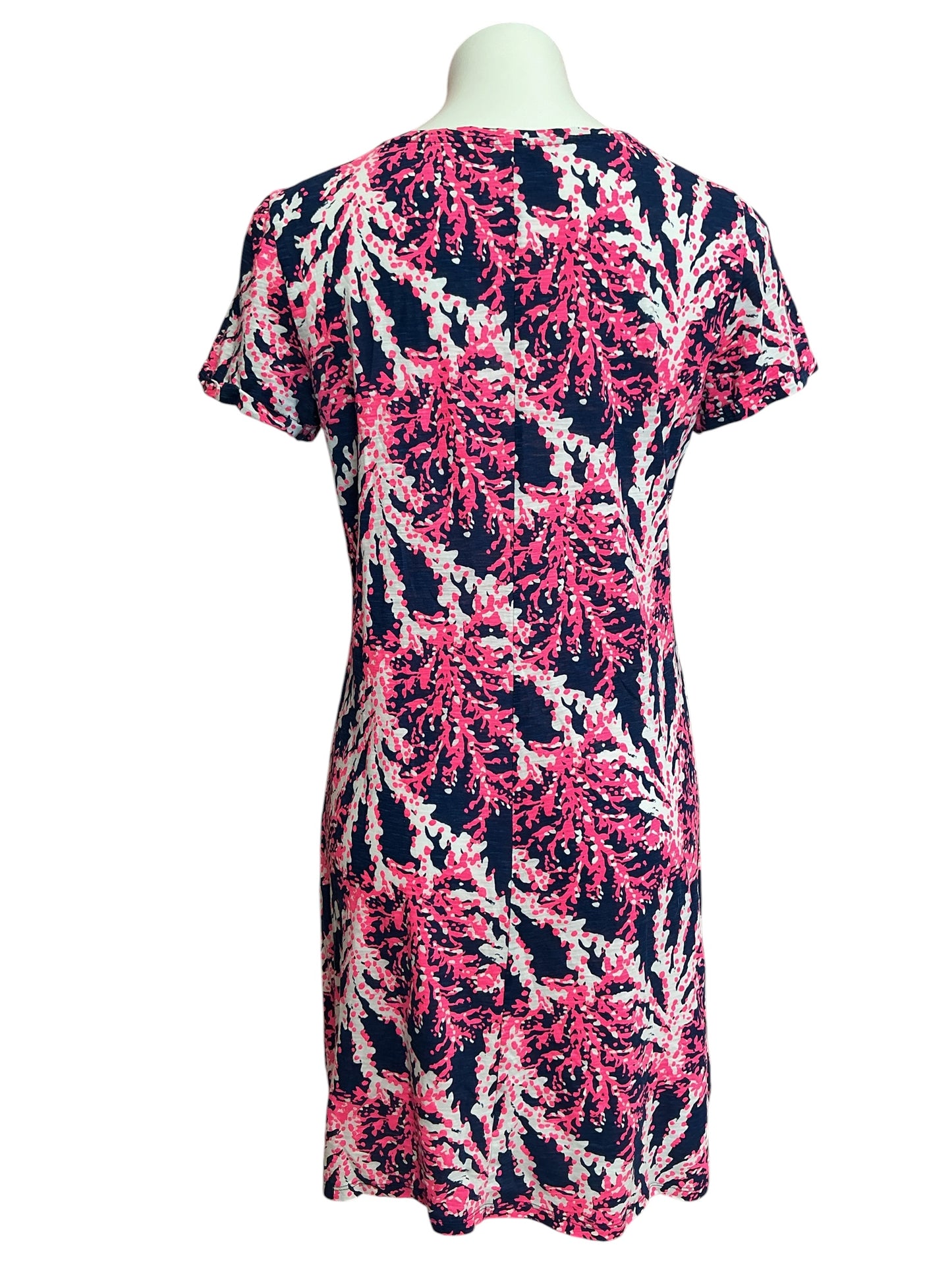 Lilly Pulitzer Jessica T Shirt Dress Nauti Navy Beyond The Sea - Size M