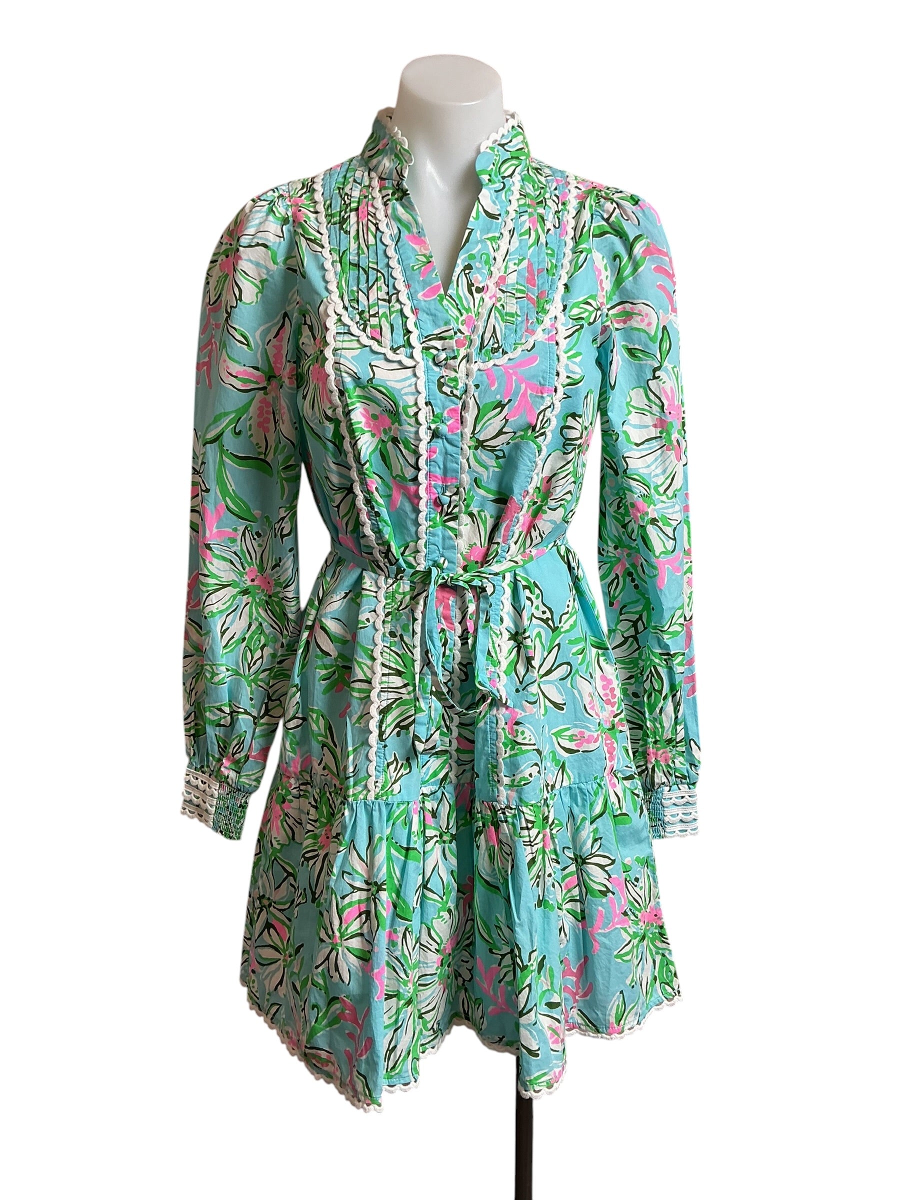 Lilly Pulitzer NWT Arletta Dress Multi Sun Of A Bun - Size 00