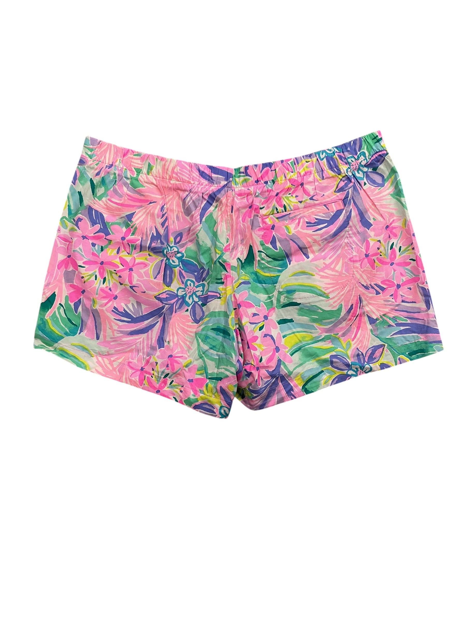 Lilly Pulitzer NWT Ocean View Shorts Multi It Was All A Dream - Size L