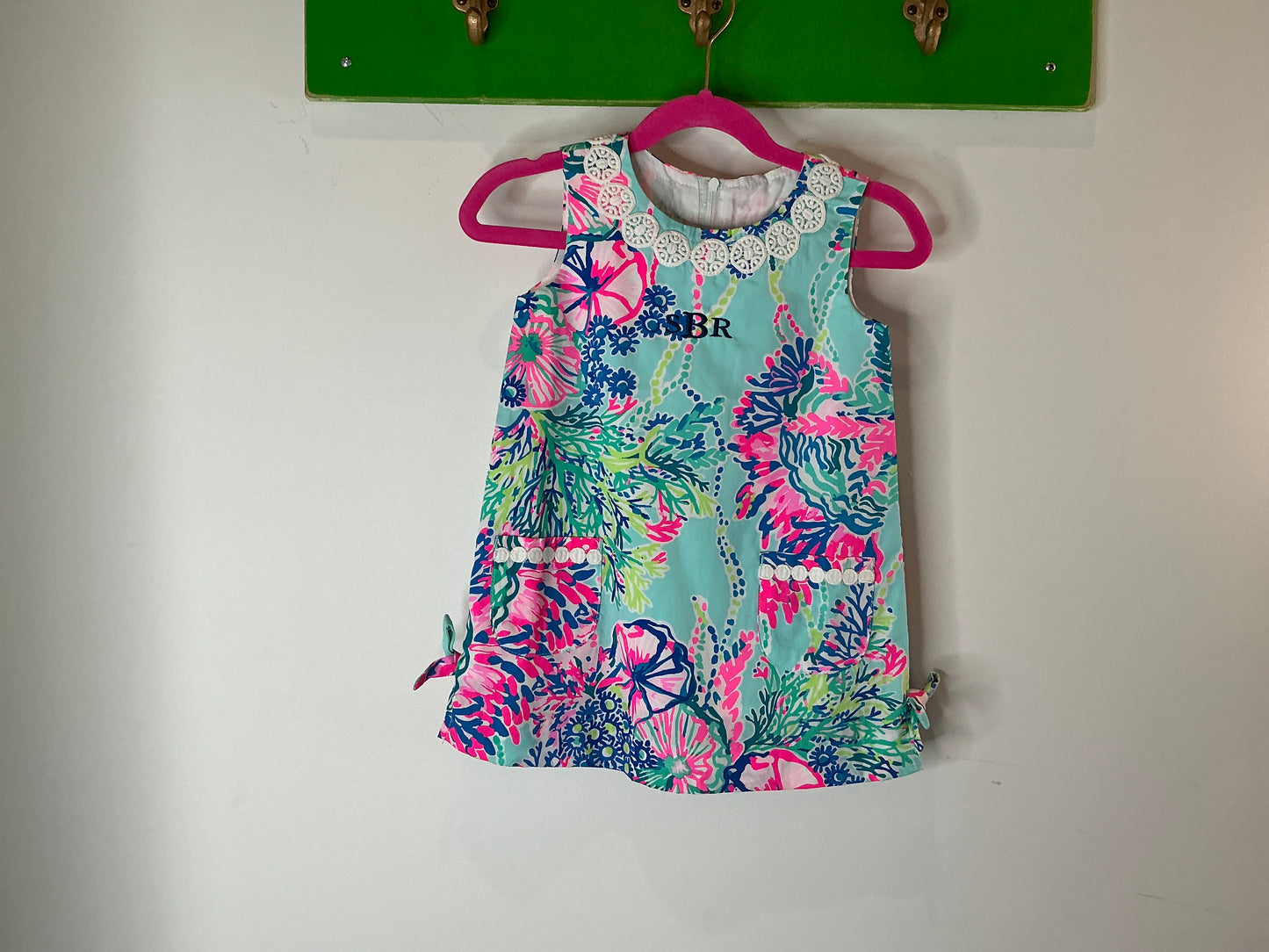 Lilly Pulitzer NWT Little Lilly Classical Shift Beach You To It - Size 2