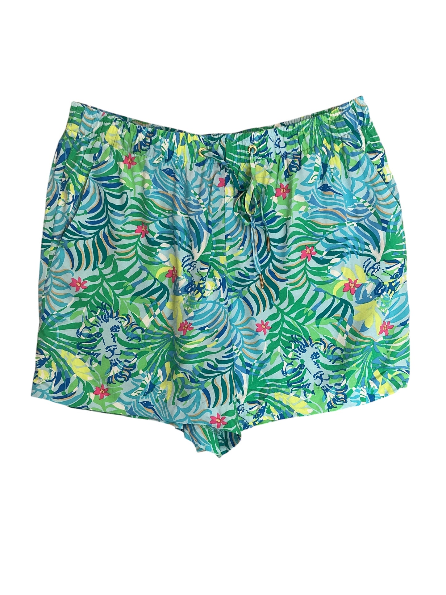 Lilly Pulitzer NWT Croix Shorts Multi Via Parigi - Size M