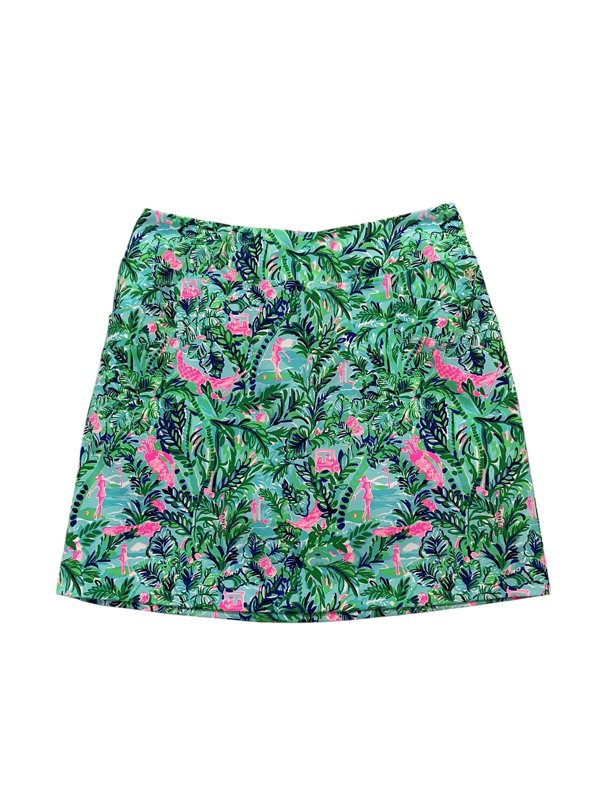 Lilly Pulitzer Luxletic Monica Golf Skort Par Fection - Size 6