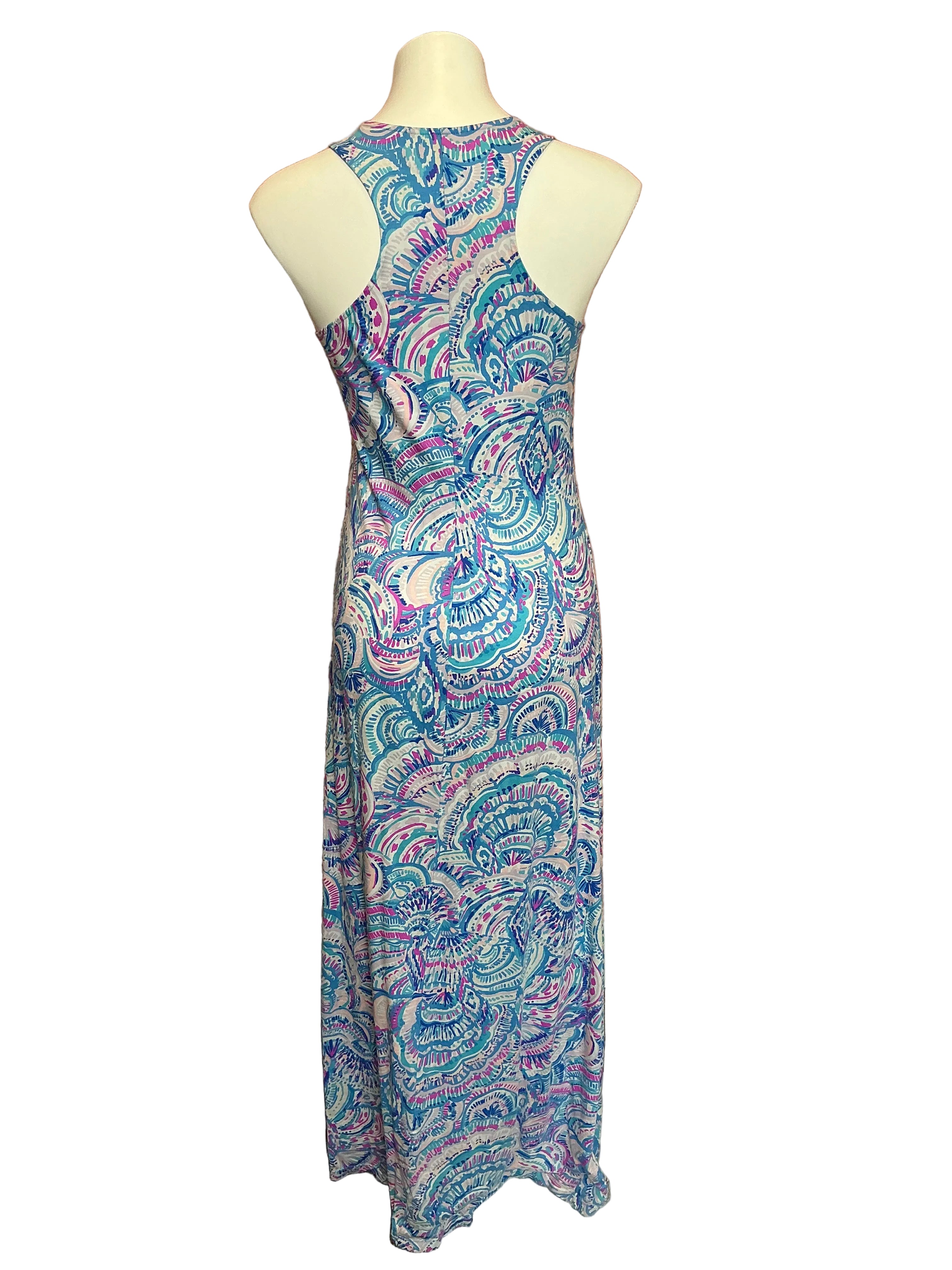 Lilly Pulitzer Treena Maxi Dress Happy As a Clam - Size S