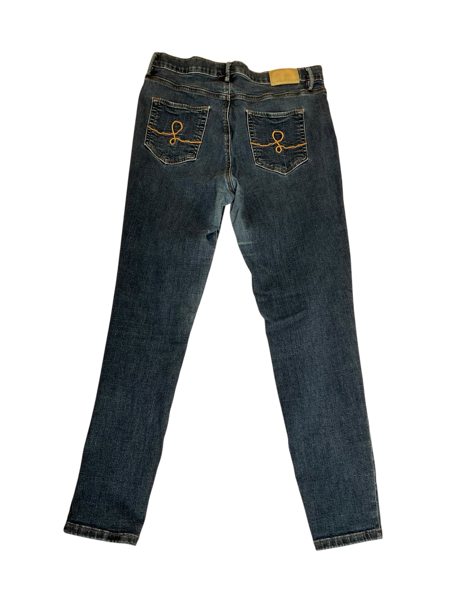 Lilly Pulitzer Eagan High Rise Skinny Dark Blue Wash - Size 12